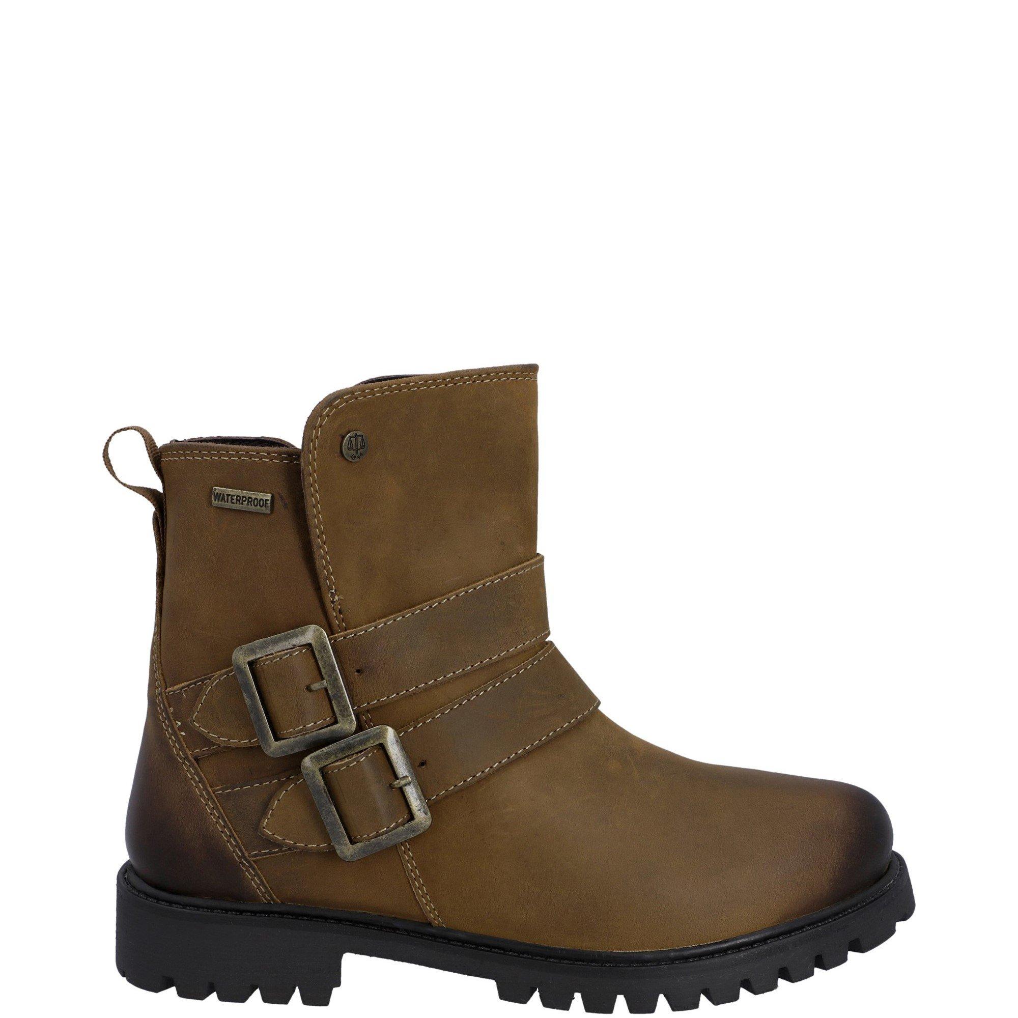 Dark Tan - Hunter - Ness Ankle Boot - 1