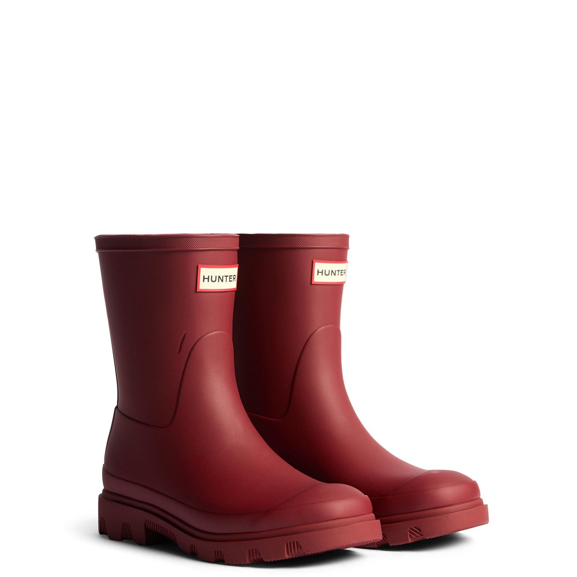 Red - Hunter - Downpour Short Boot - 2