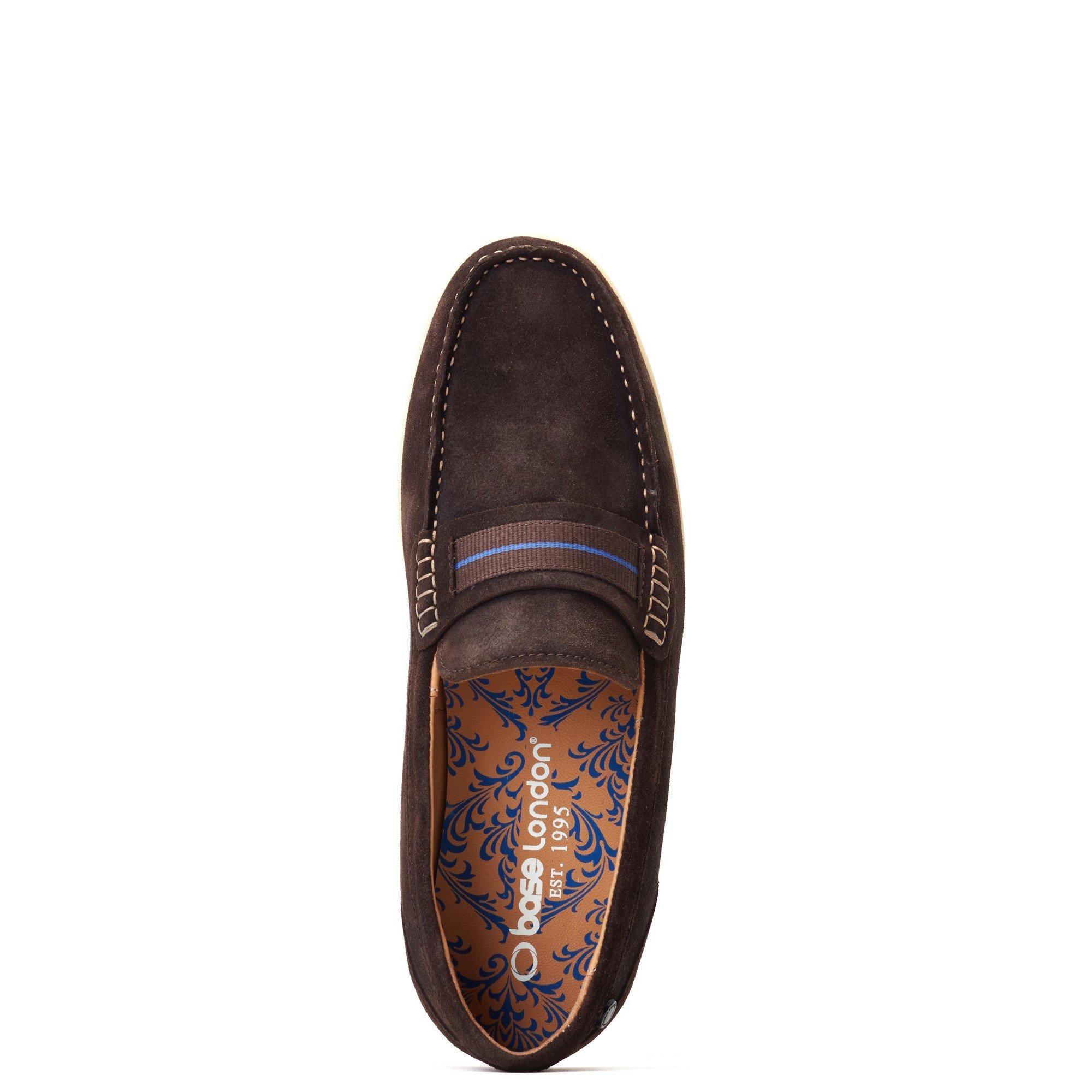 Brown - Base London - Drum Loafer - 4
