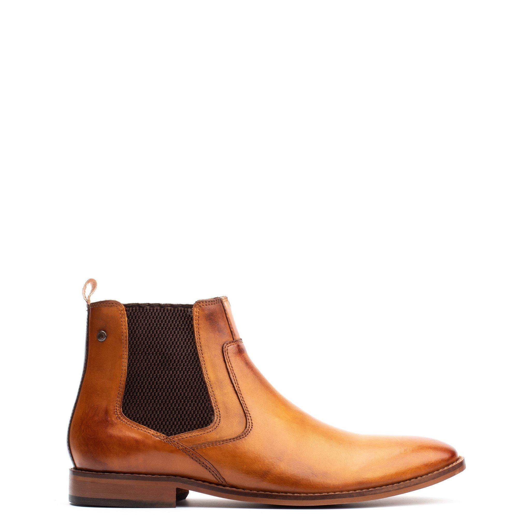Base London Men's Scout Chelsea Boot - Tan - 11 (45)