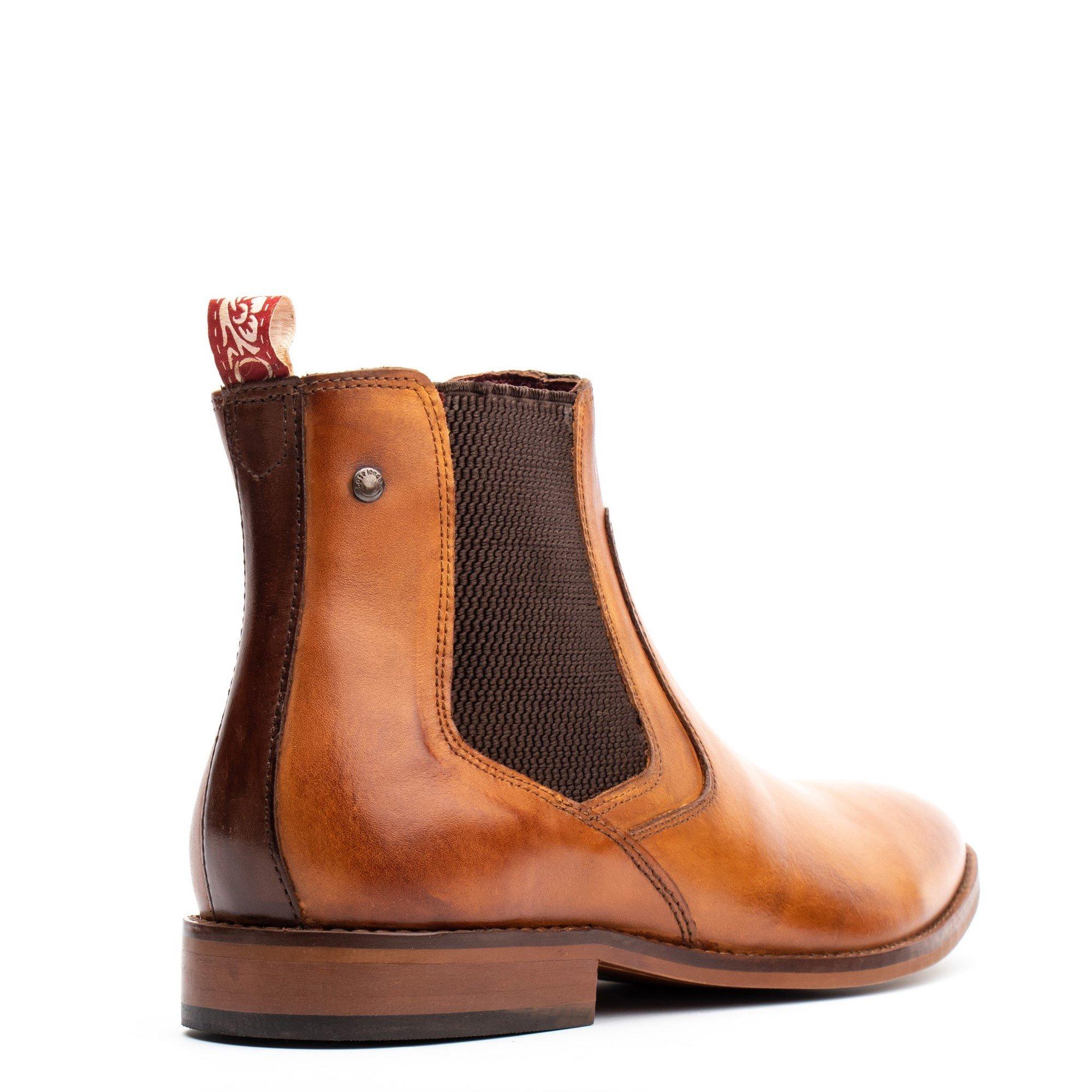 Tan - Base London - Scout Chelsea Boot - 3