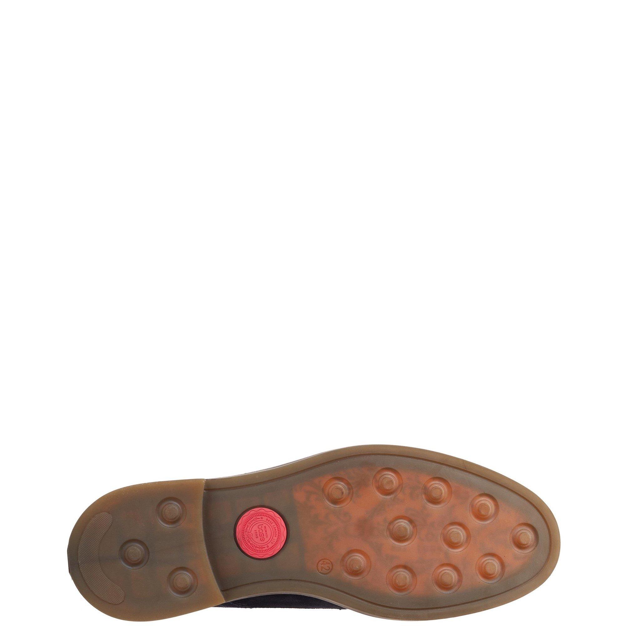 Navy - Base London - Mawley Derby Shoe - 5