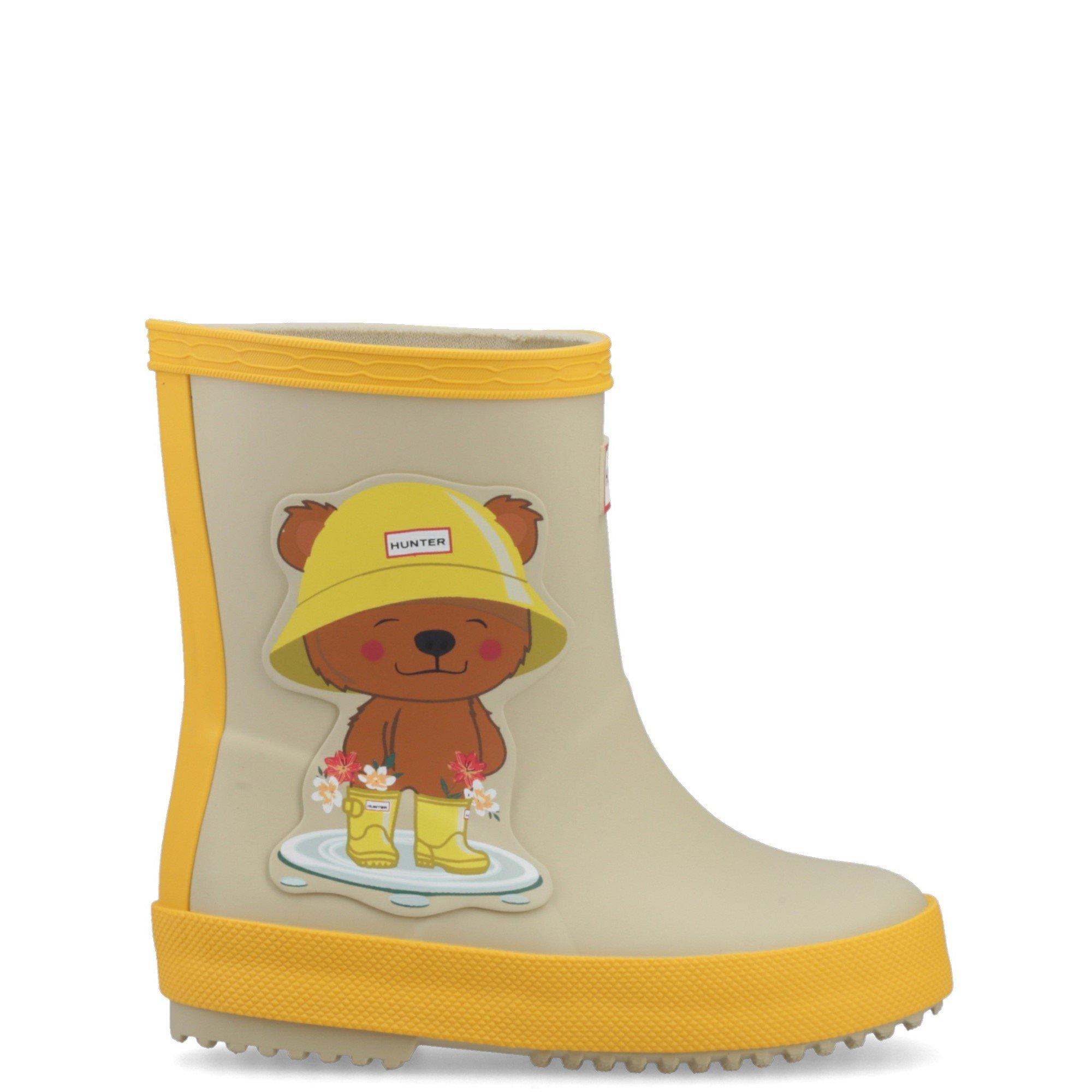 Multicoloured - Hunter - Kids First Bear Print Boot - 1