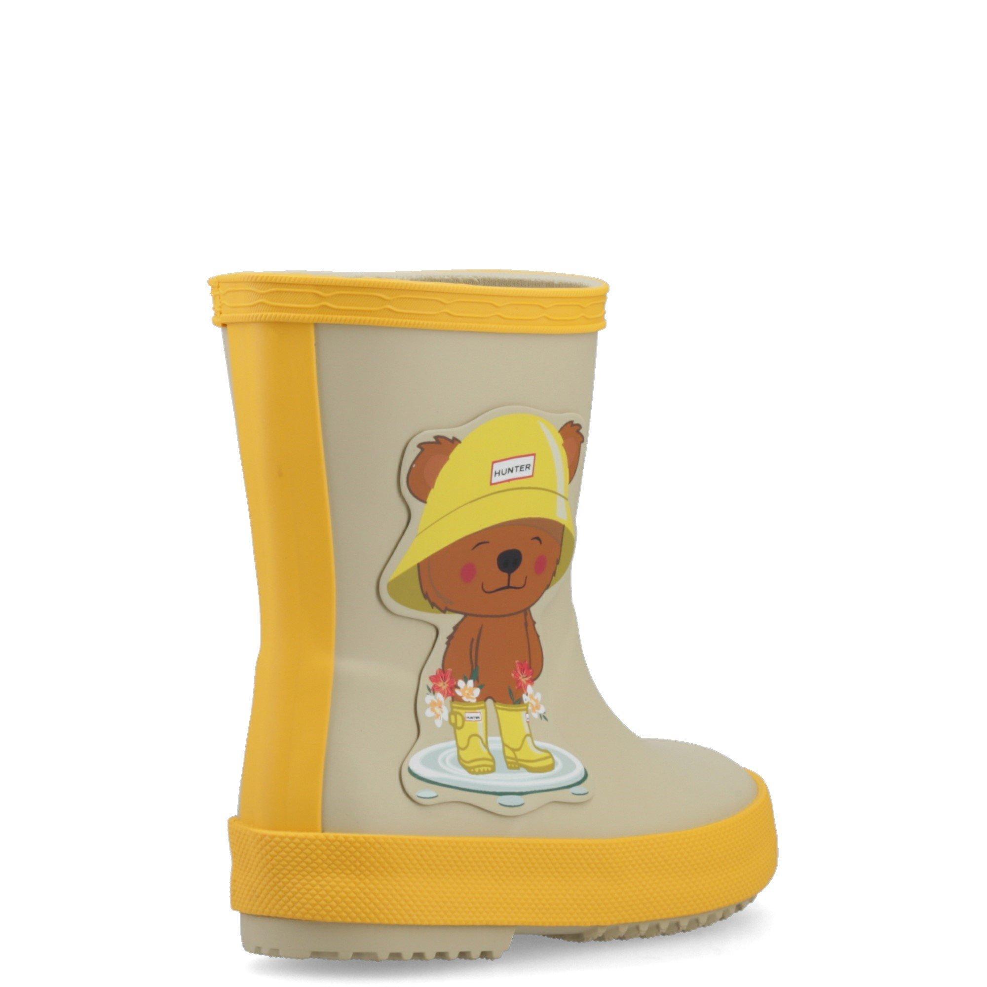 Multicoloured - Hunter - Kids First Bear Print Boot - 3