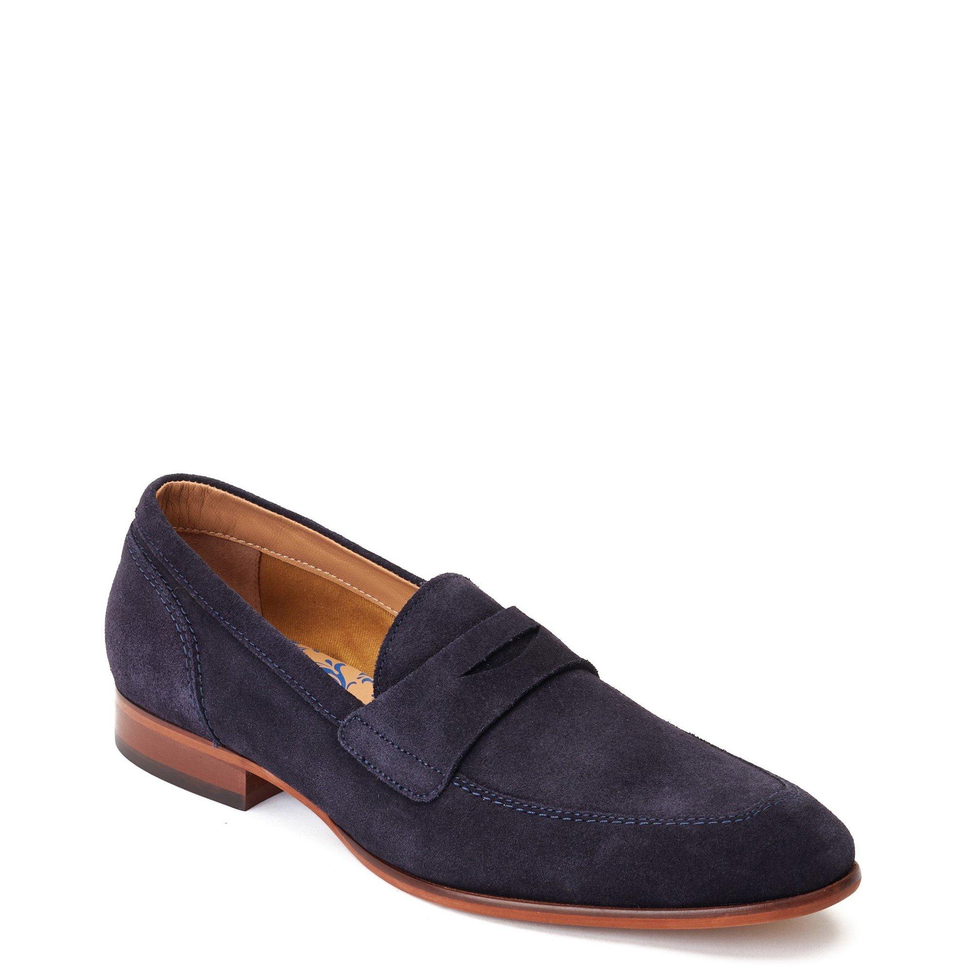 Navy - Base London - Bruno Penny Loafer - 2