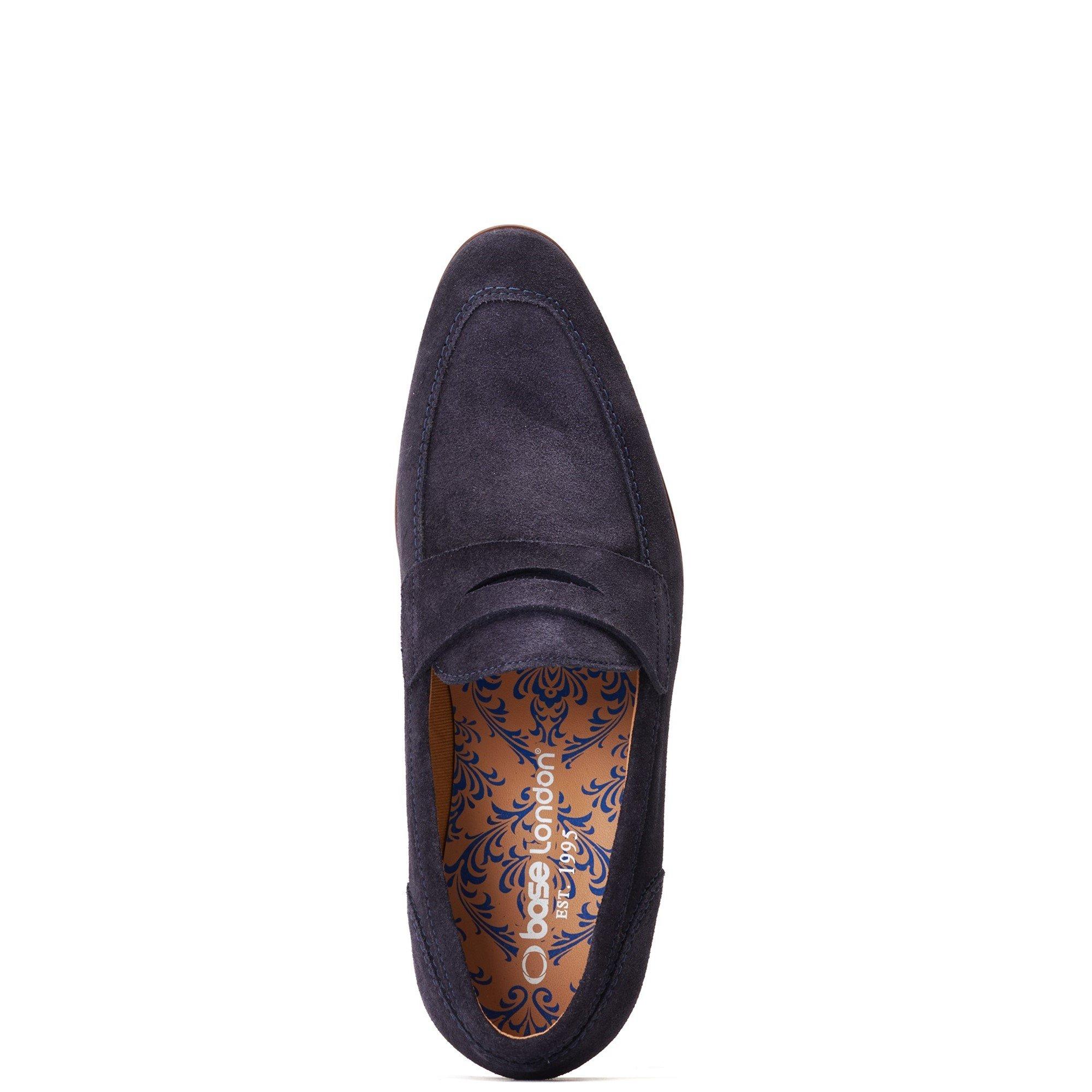 Navy - Base London - Bruno Penny Loafer - 4