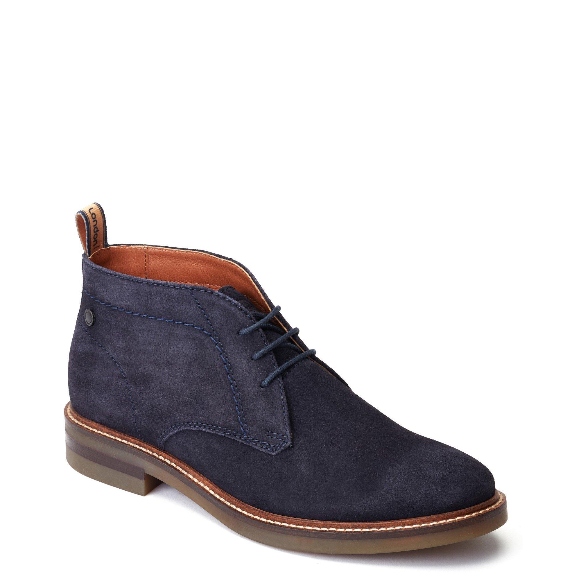 Navy - Base London - Knebworth Chukka Boot - 2