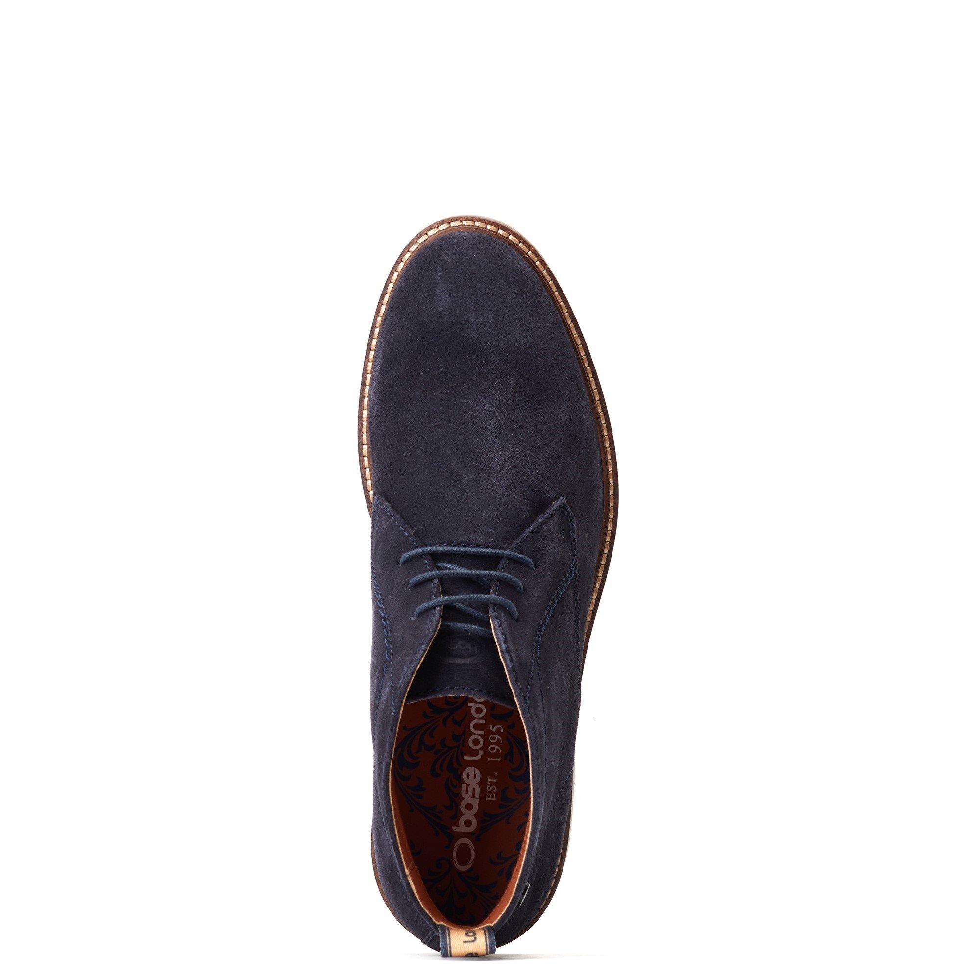 Navy - Base London - Knebworth Chukka Boot - 4