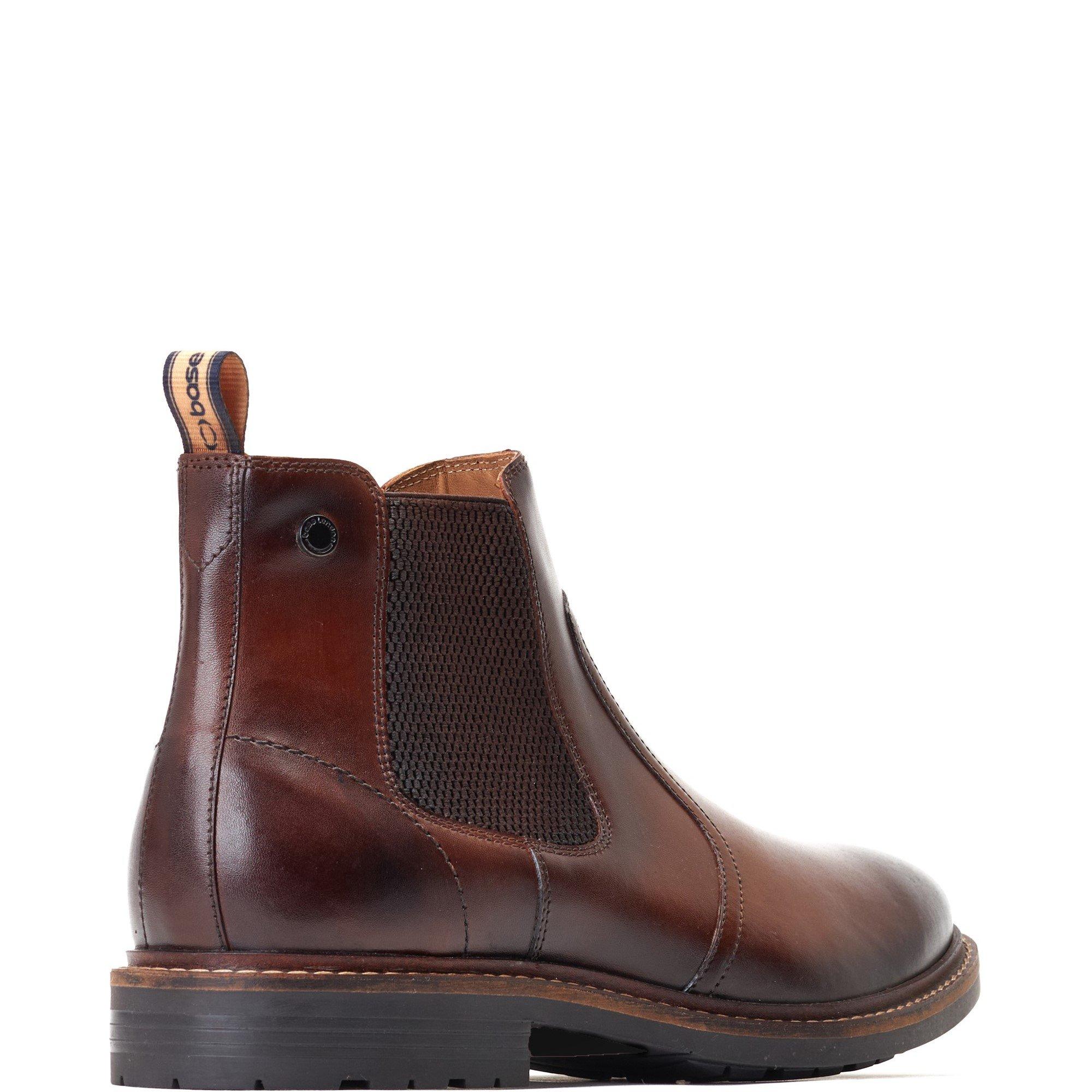 Dark Brown - Base London - Bloom Chelsea Boot - 3