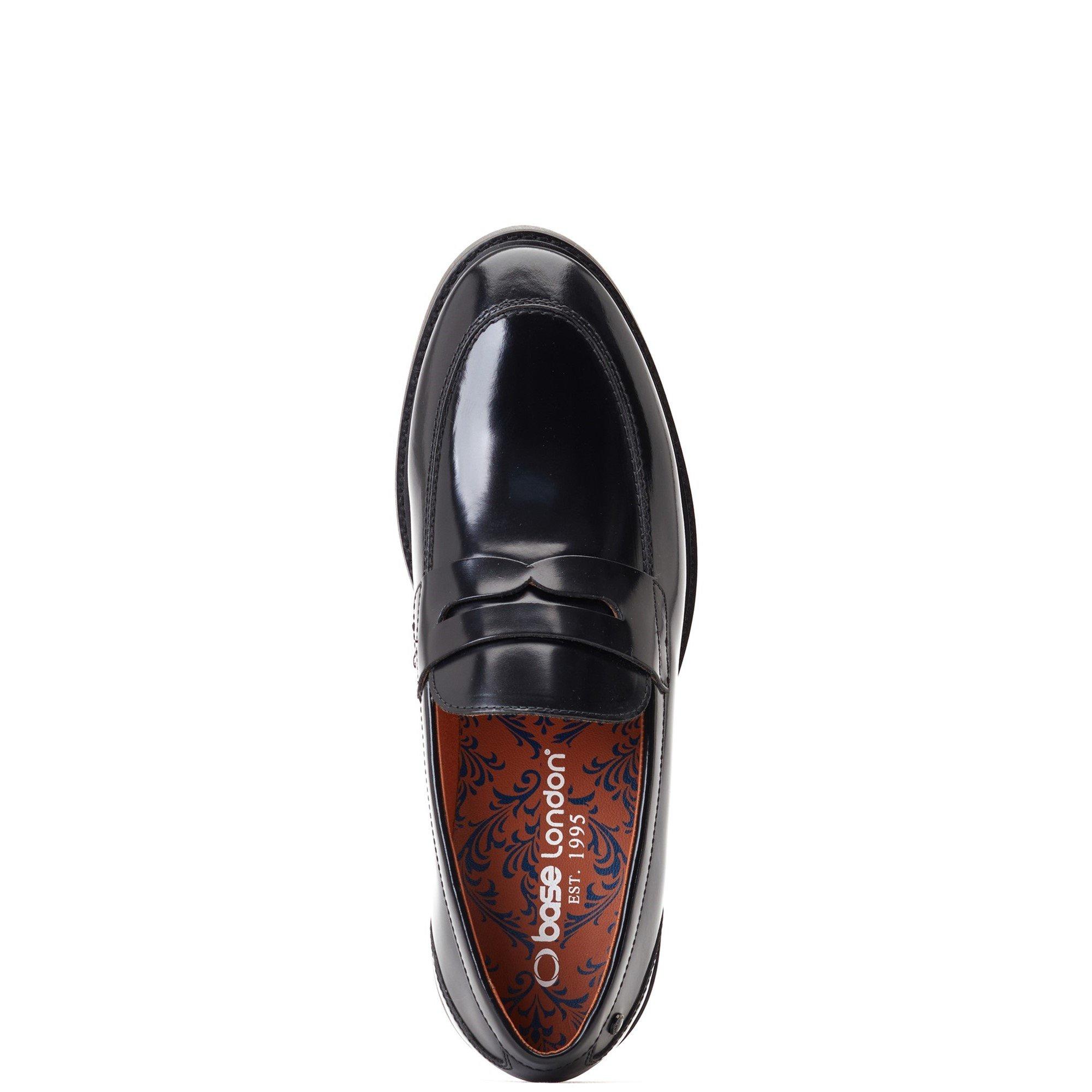 Black - Base London - Sid Penny Loafer - 4