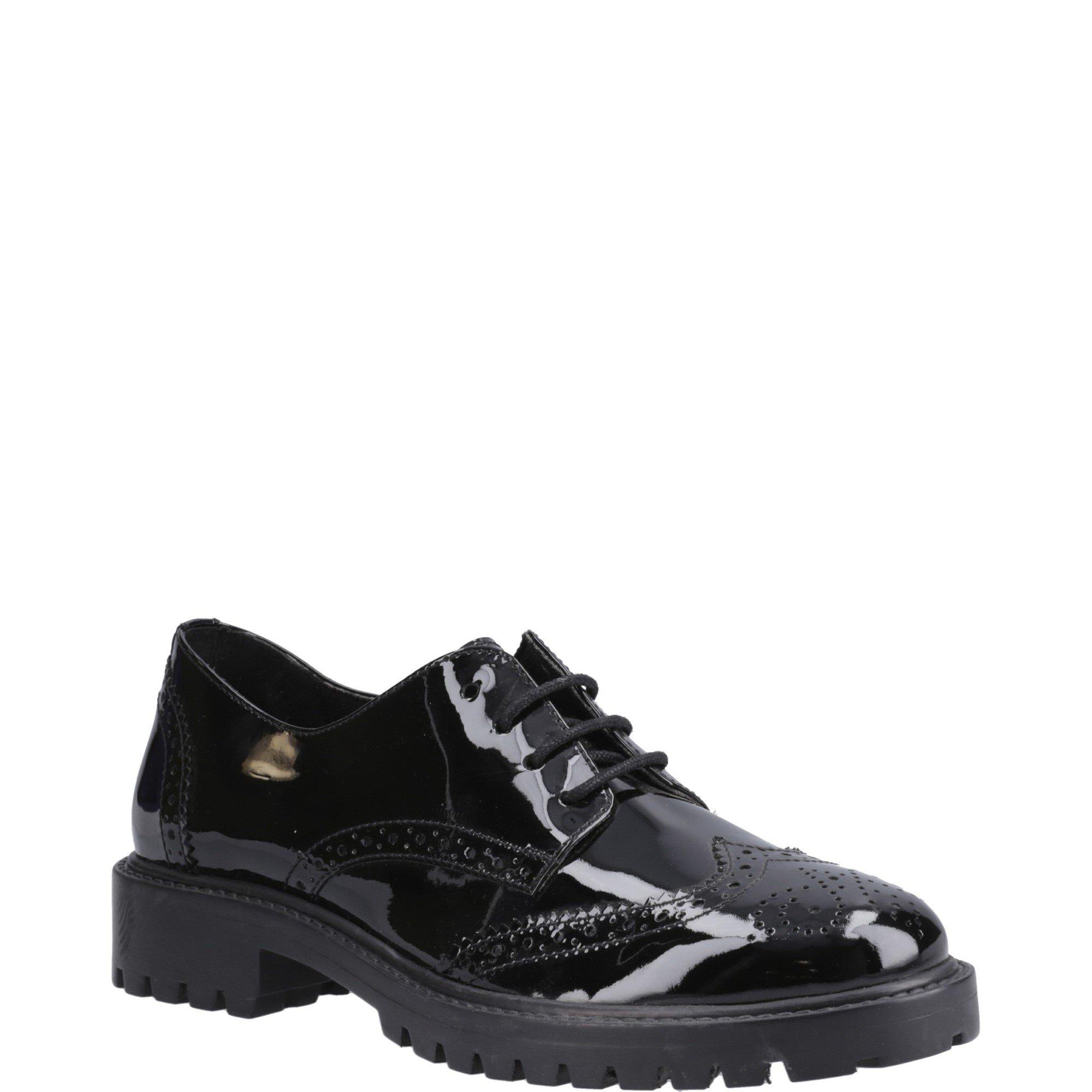 Black - Hush Puppies - Athena Patent Snr - 2