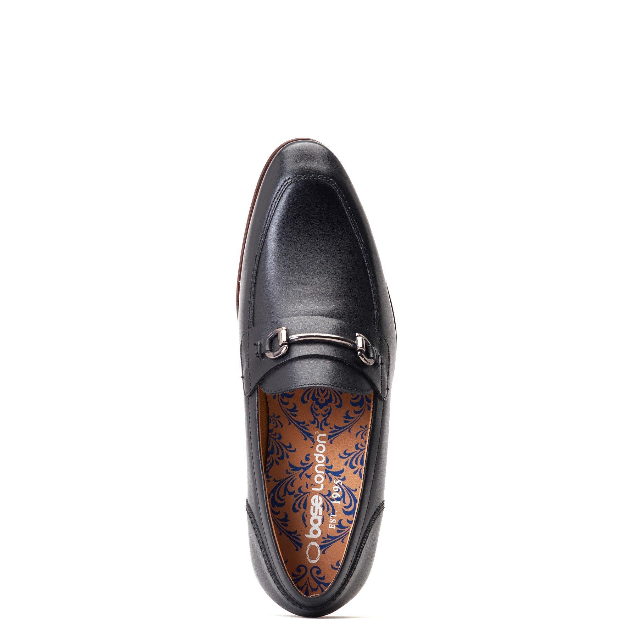 Black - Base London - Russo Buckle Loafer - 4