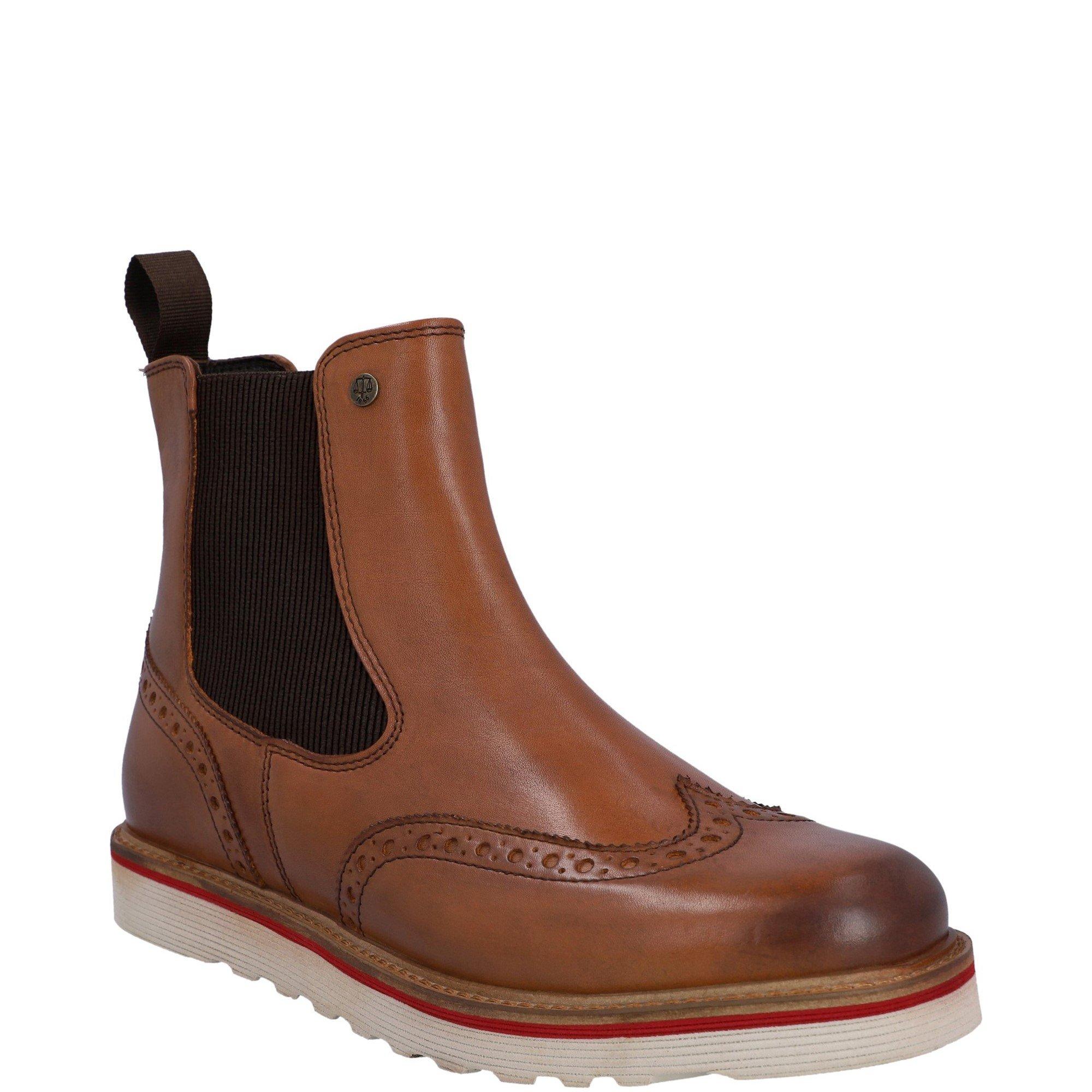 Tan - Hunter - Orkney Brogue Dealer Boot - 2