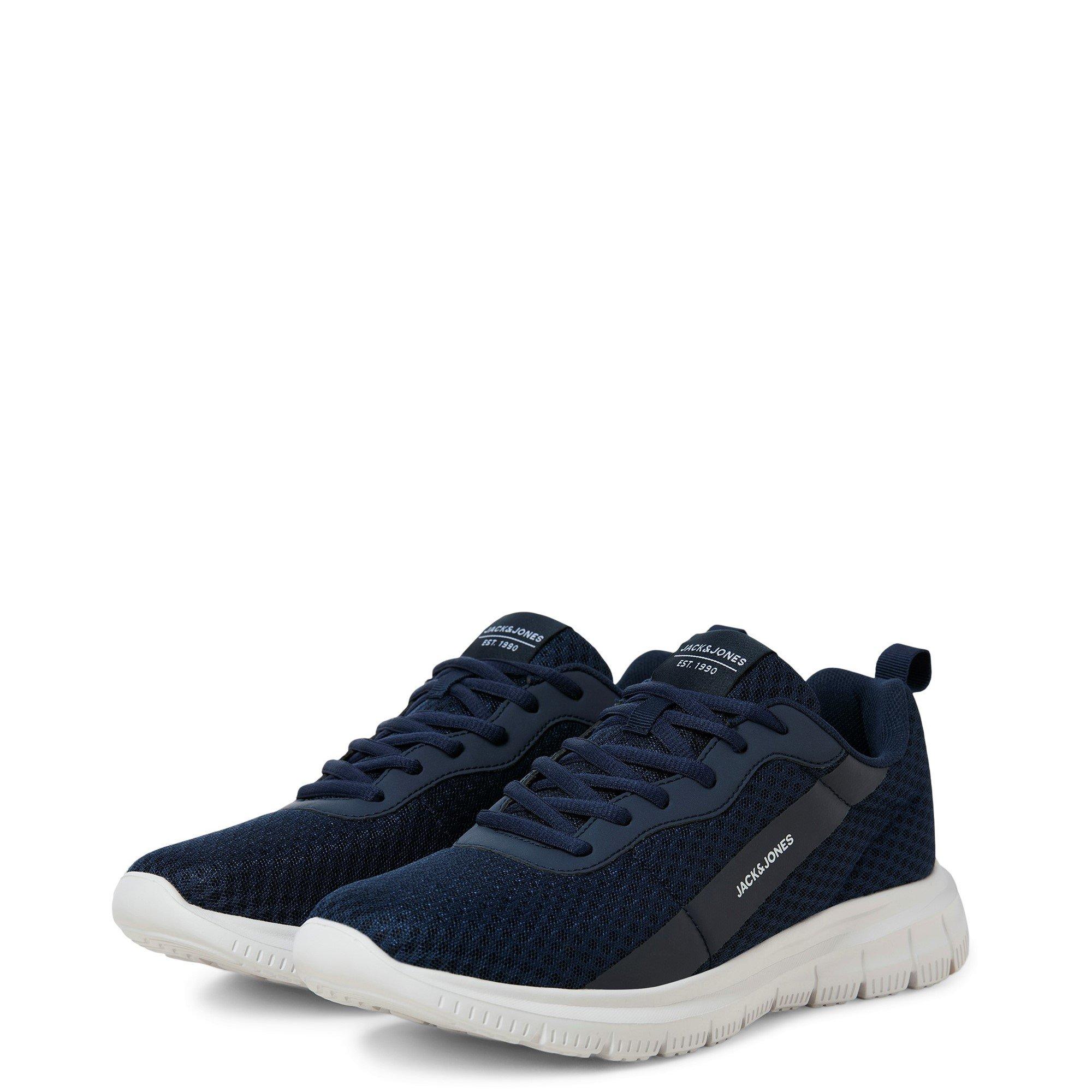 Navy - Jack and Jones - Taylor Mesh Trainer - 1