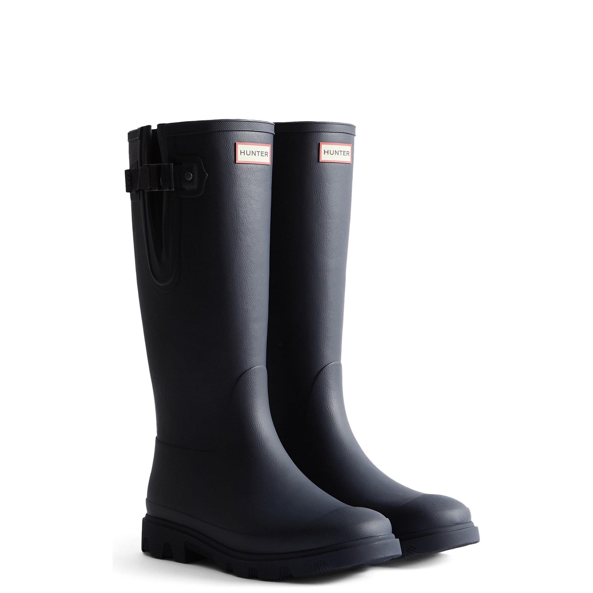 Navy - Hunter - Downpour Adjustable Boot - 2