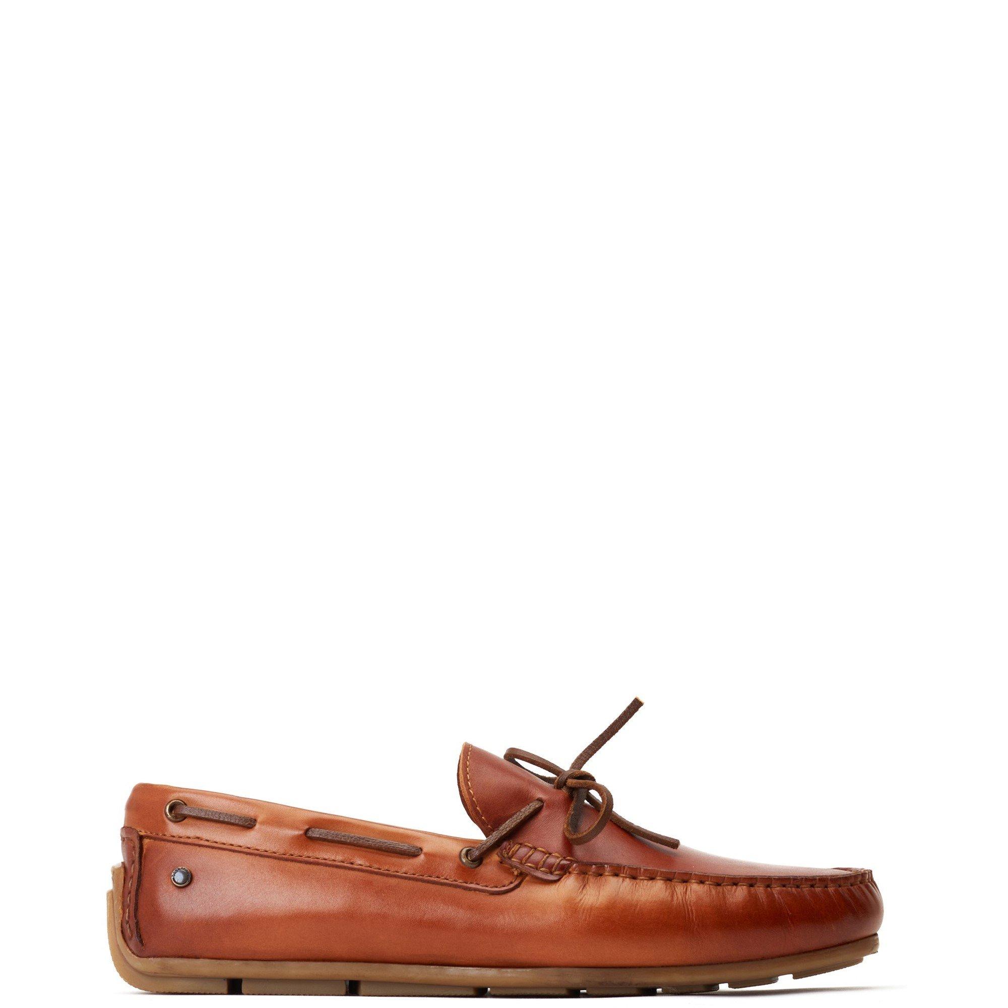 Tan - Base London - Brooks Driver Shoe - 1