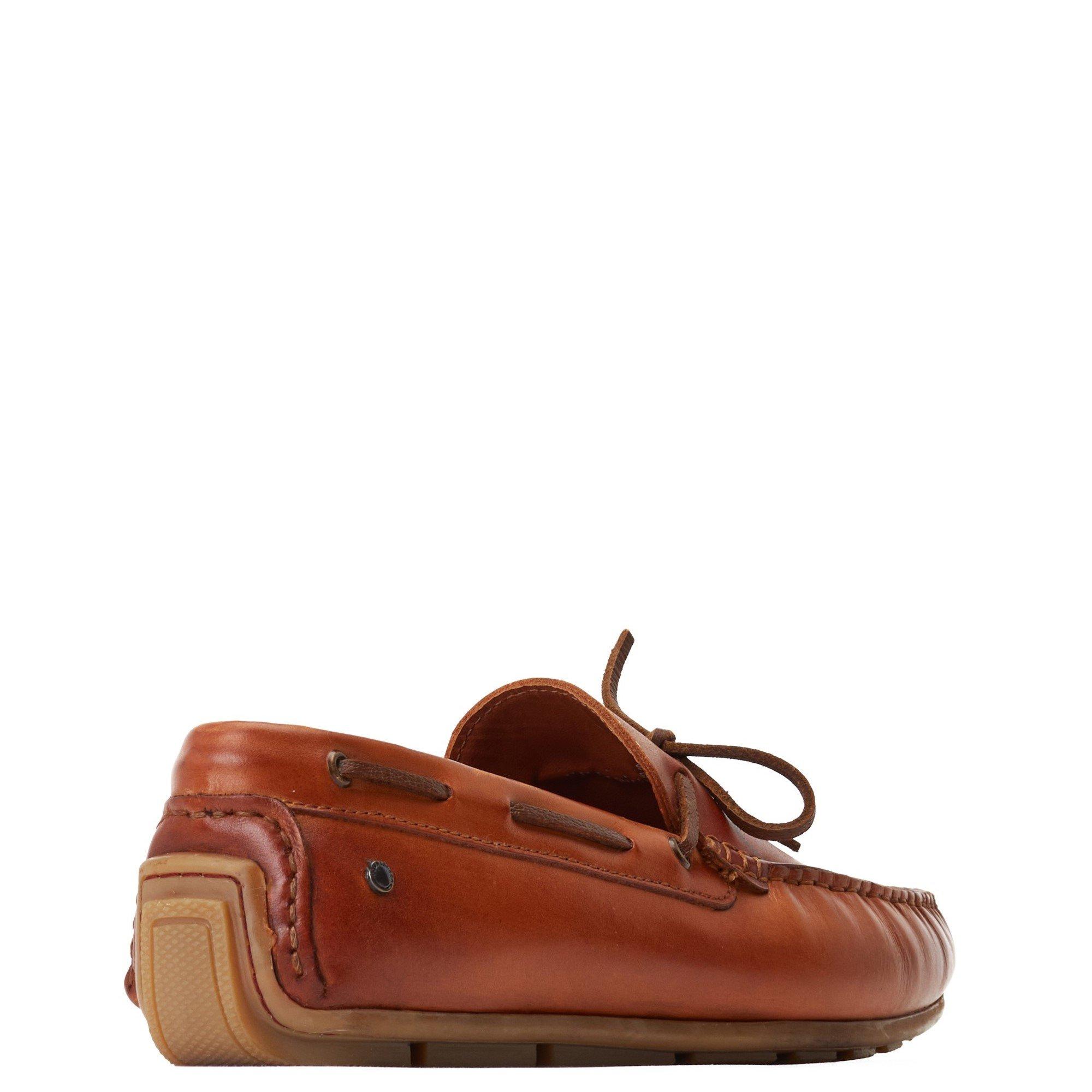 Tan - Base London - Brooks Driver Shoe - 3