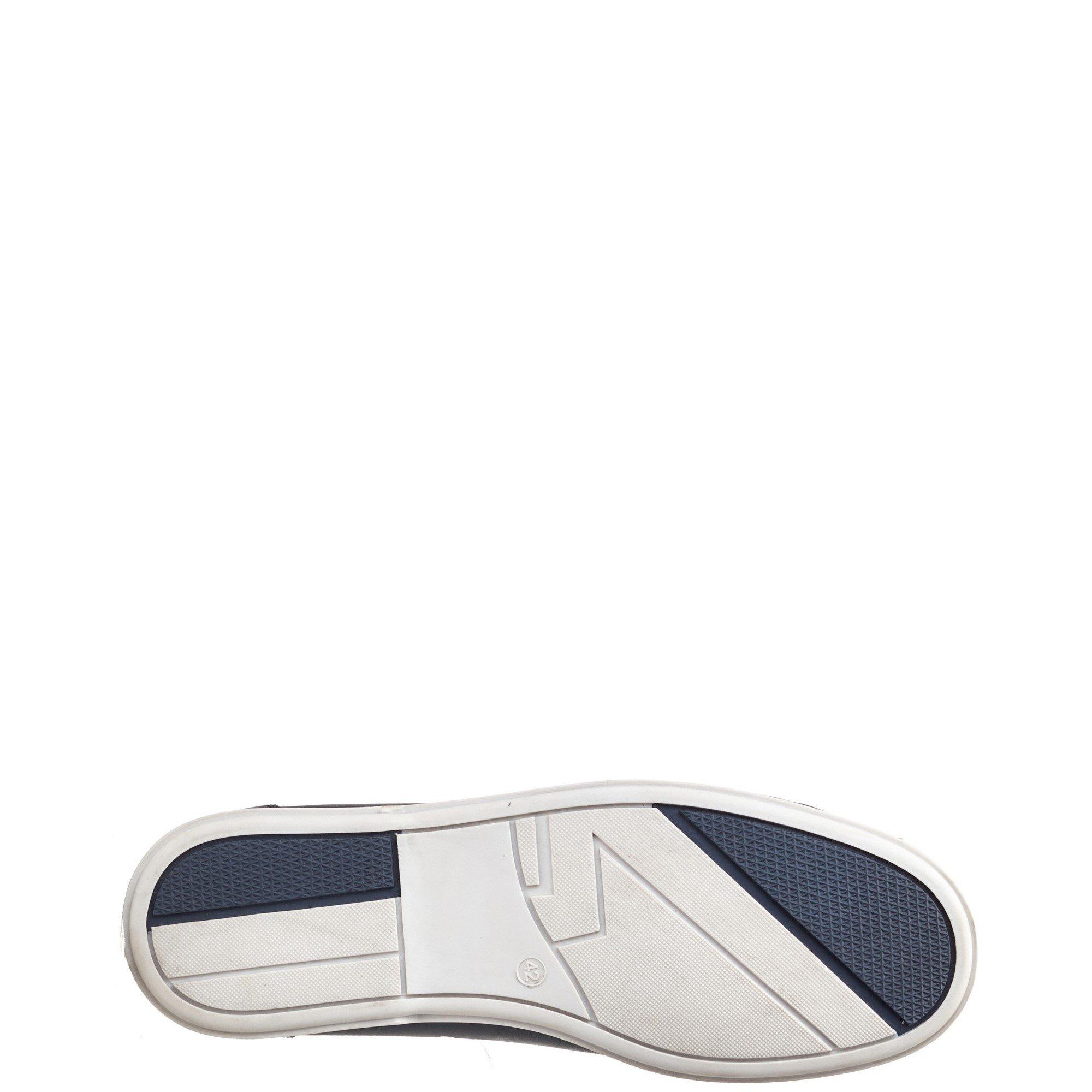 Navy - Base London - Stern Boat Shoe - 5