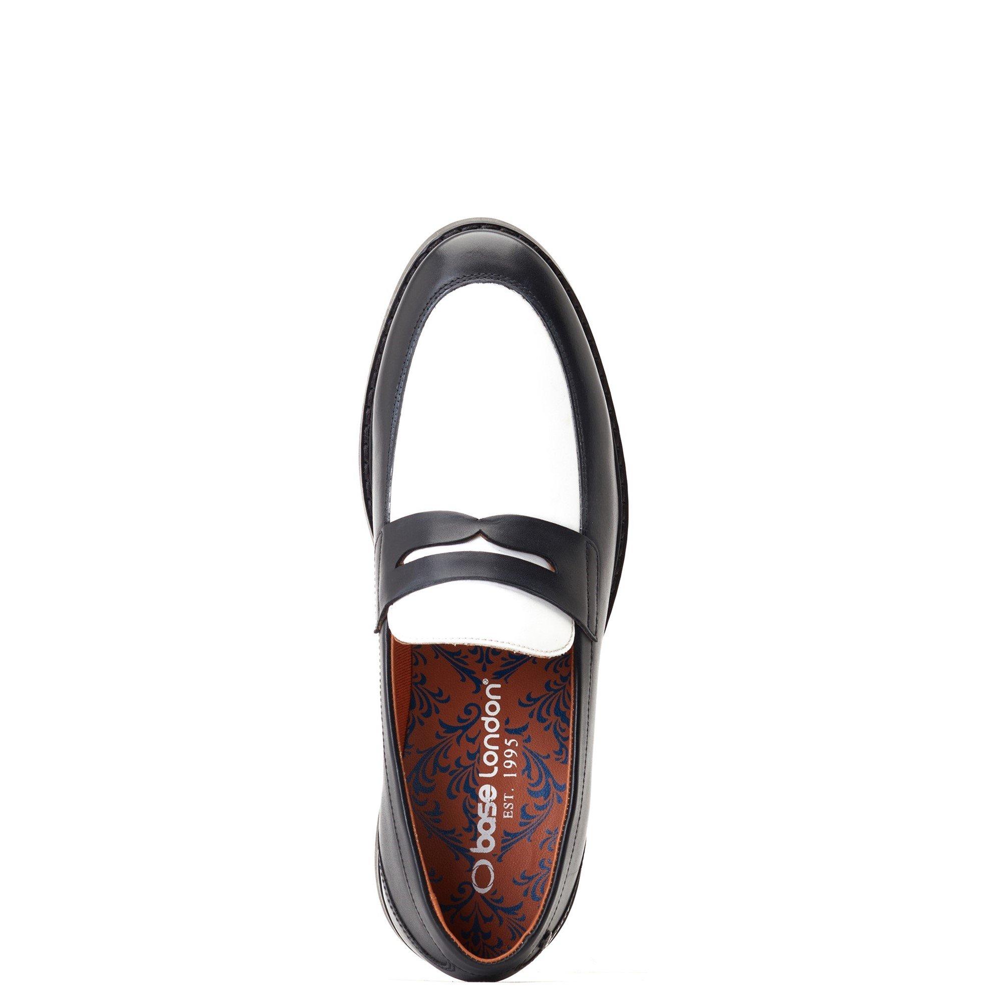 Black - Base London - Sid Penny Loafer - 4