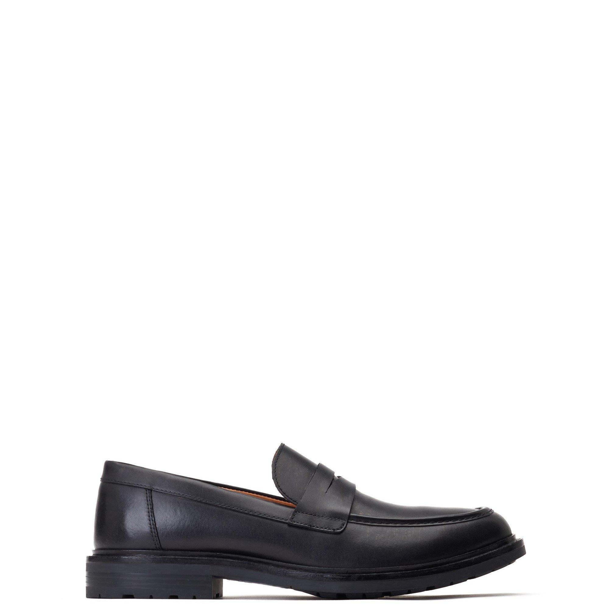 Base London Men's Ivey Loafer - Black - 12 (46)