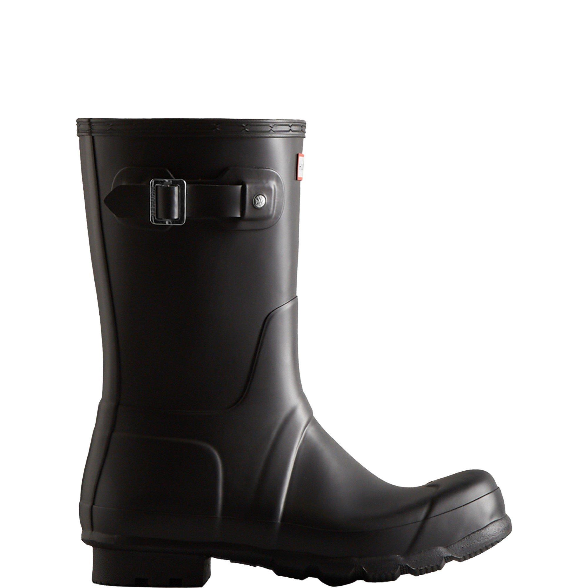 Black - Hunter - Original Short Wellington Boots - 1
