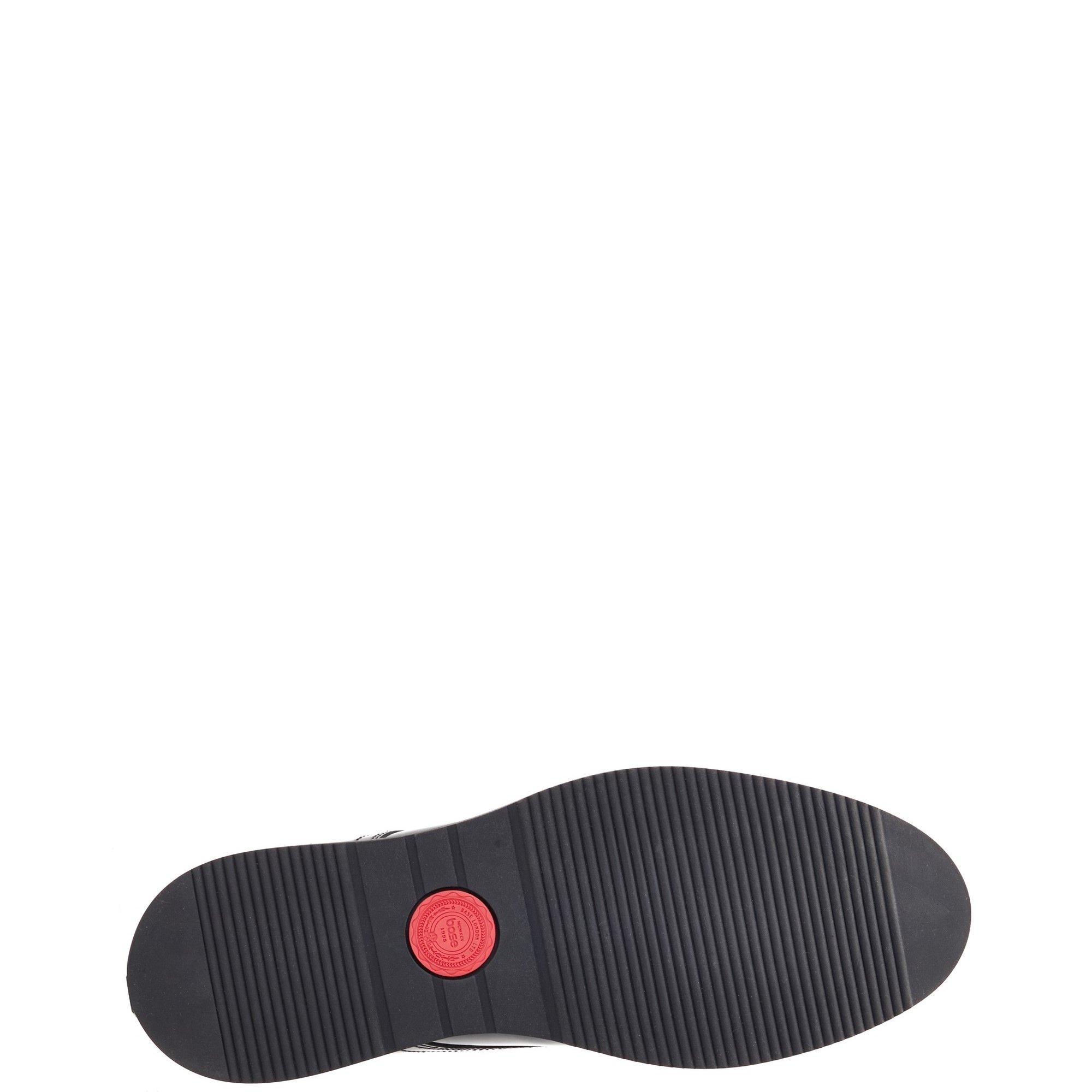 Black - Base London - Roly Plain Toe Derby - 5