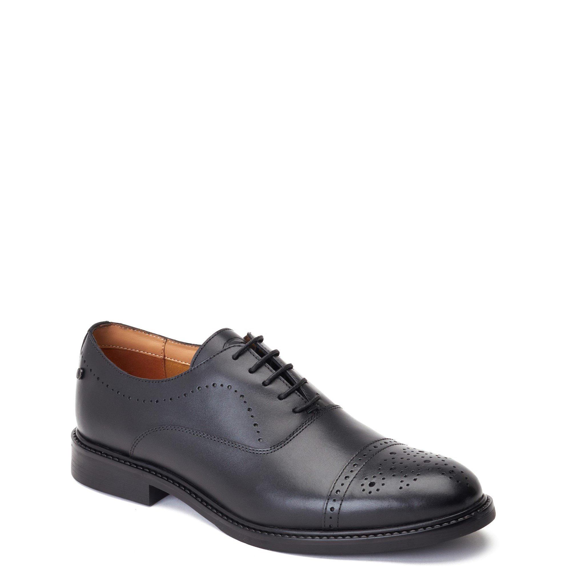 Black - Base London - Corbin Oxford Shoe - 2