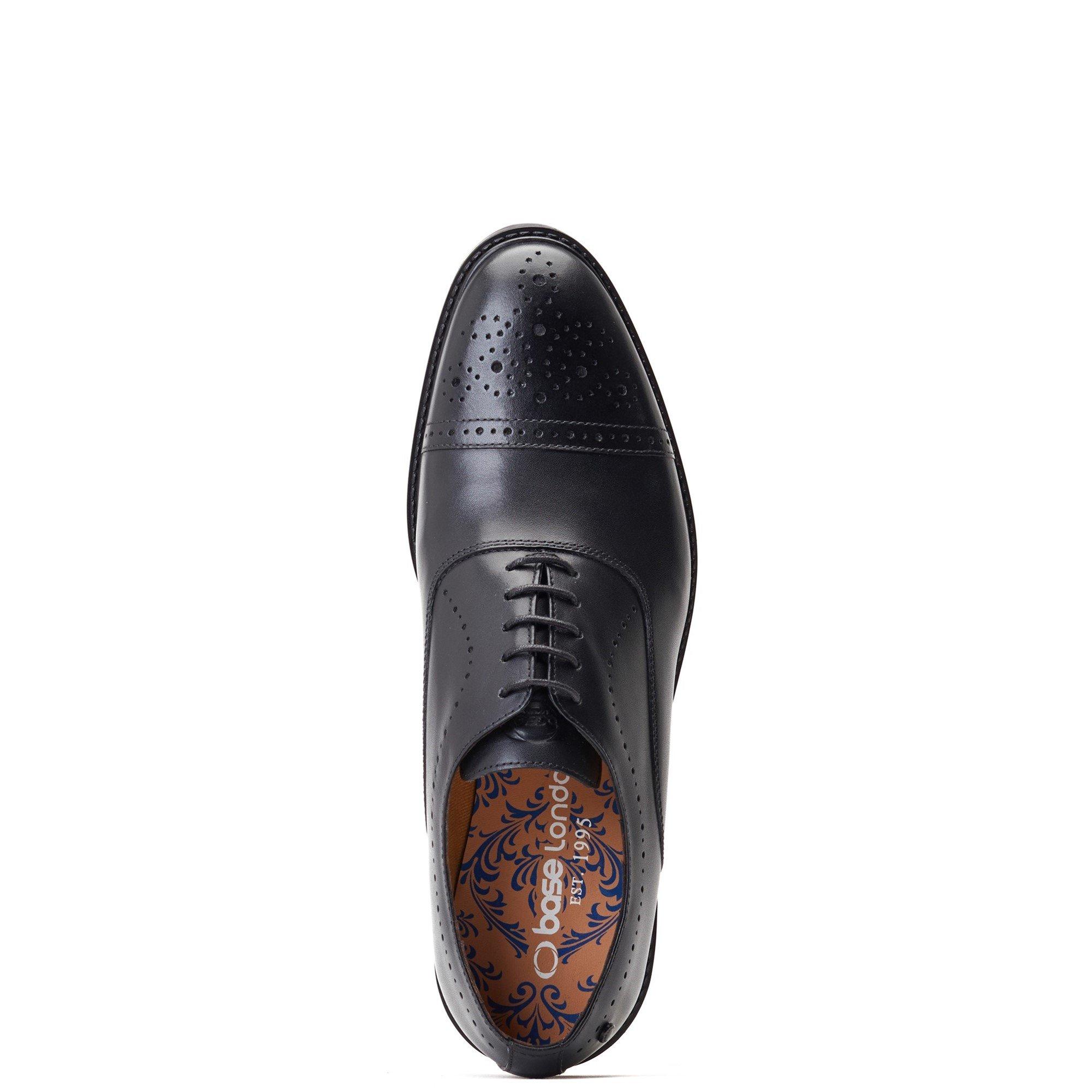 Black - Base London - Corbin Oxford Shoe - 4