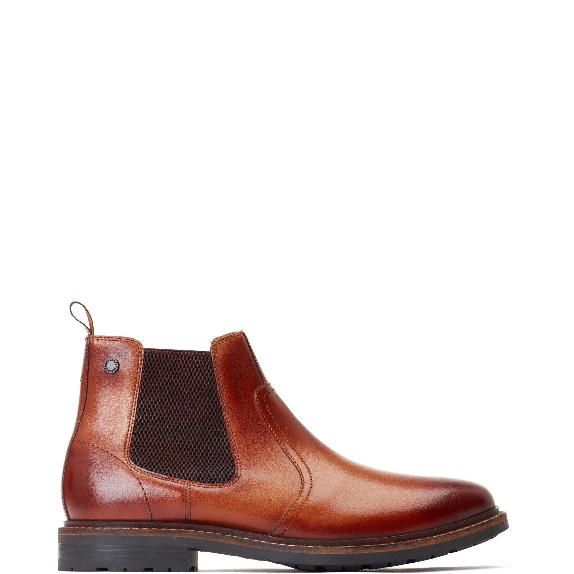Base London Men's Bloom Chelsea Boot - Tan - 11 (45)