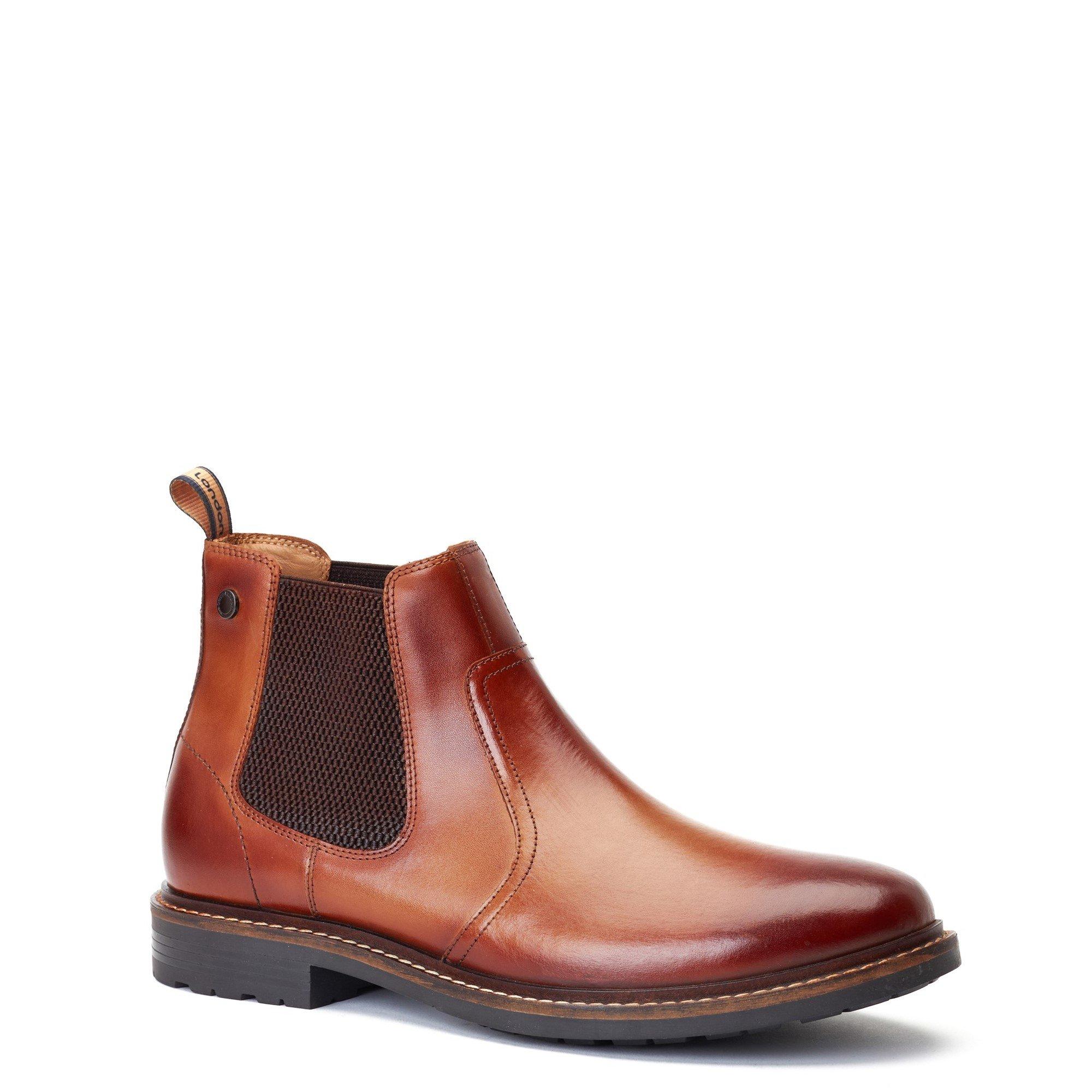 Tan - Base London - Bloom Chelsea Boot - 2