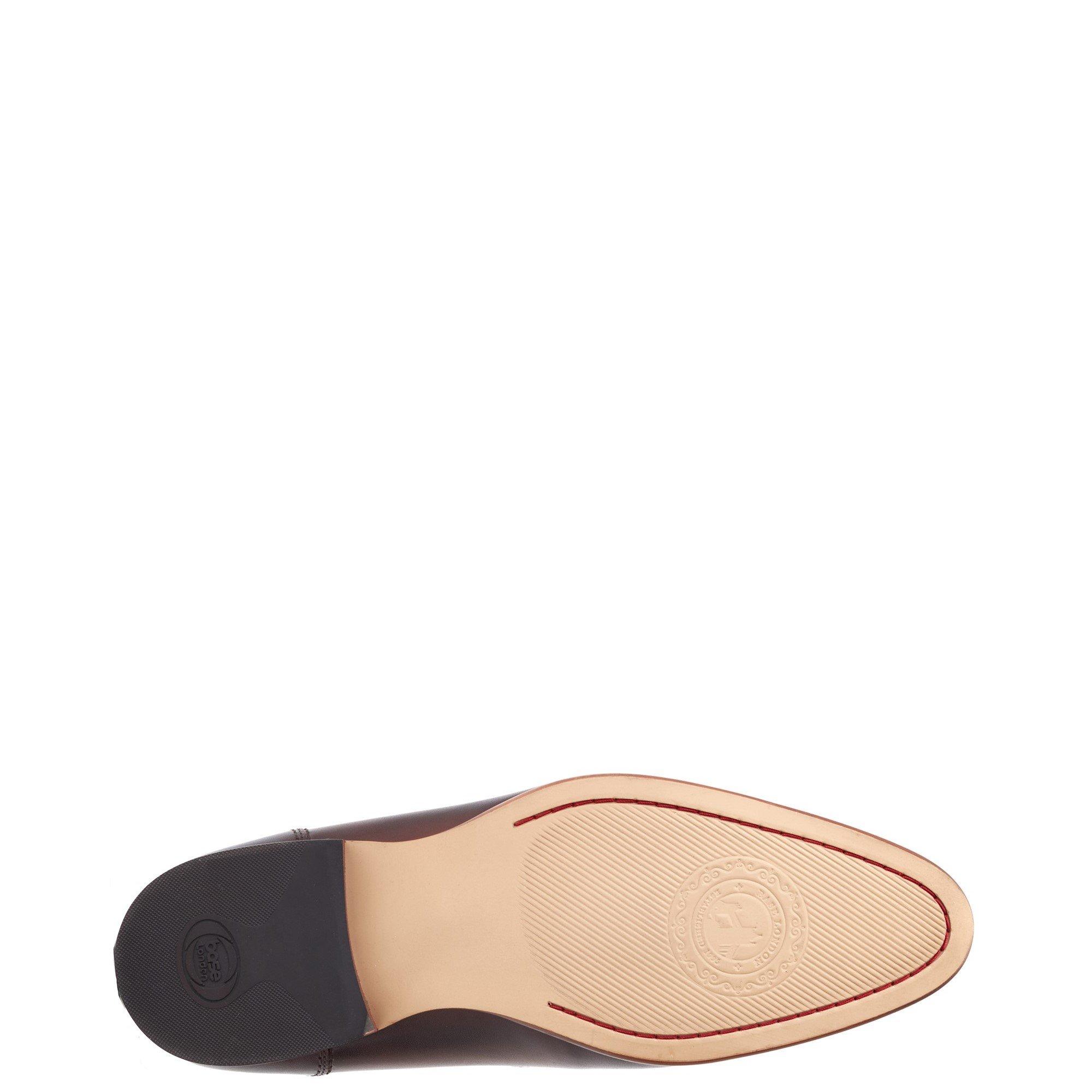 Brown - Base London - Russo Buckle Loafer - 5