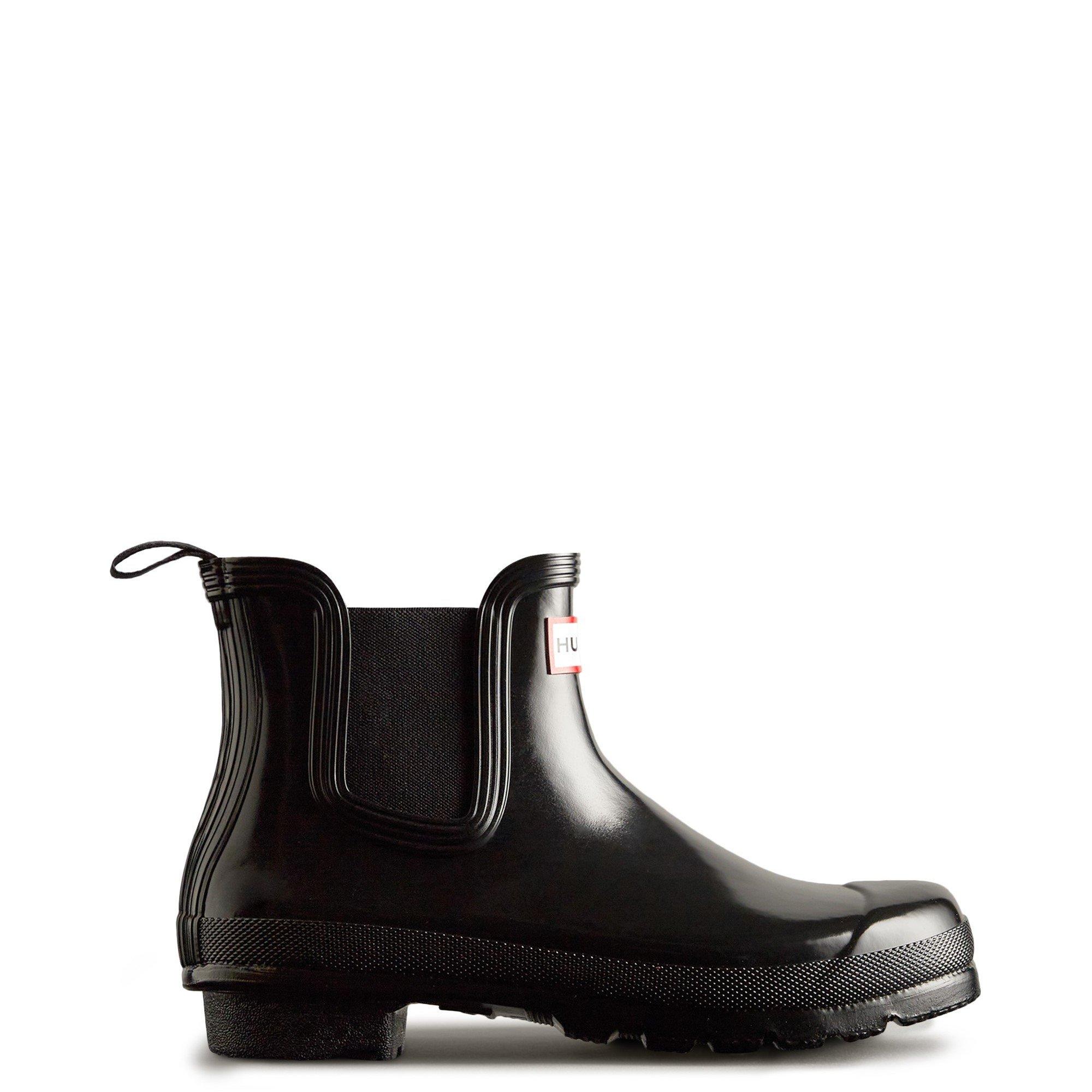 Black - Hunter - Womens Original Chelsea Gloss Boot - 1