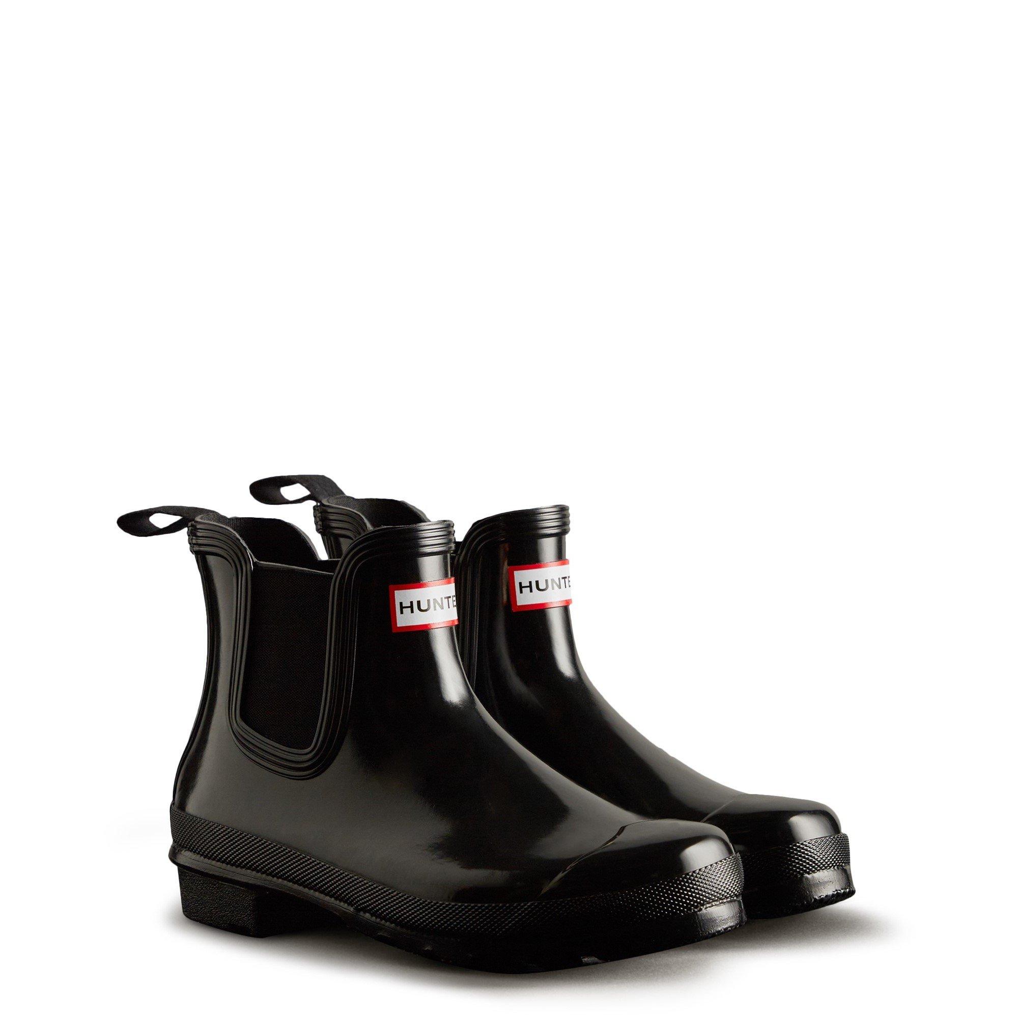 Black - Hunter - Womens Original Chelsea Gloss Boot - 2