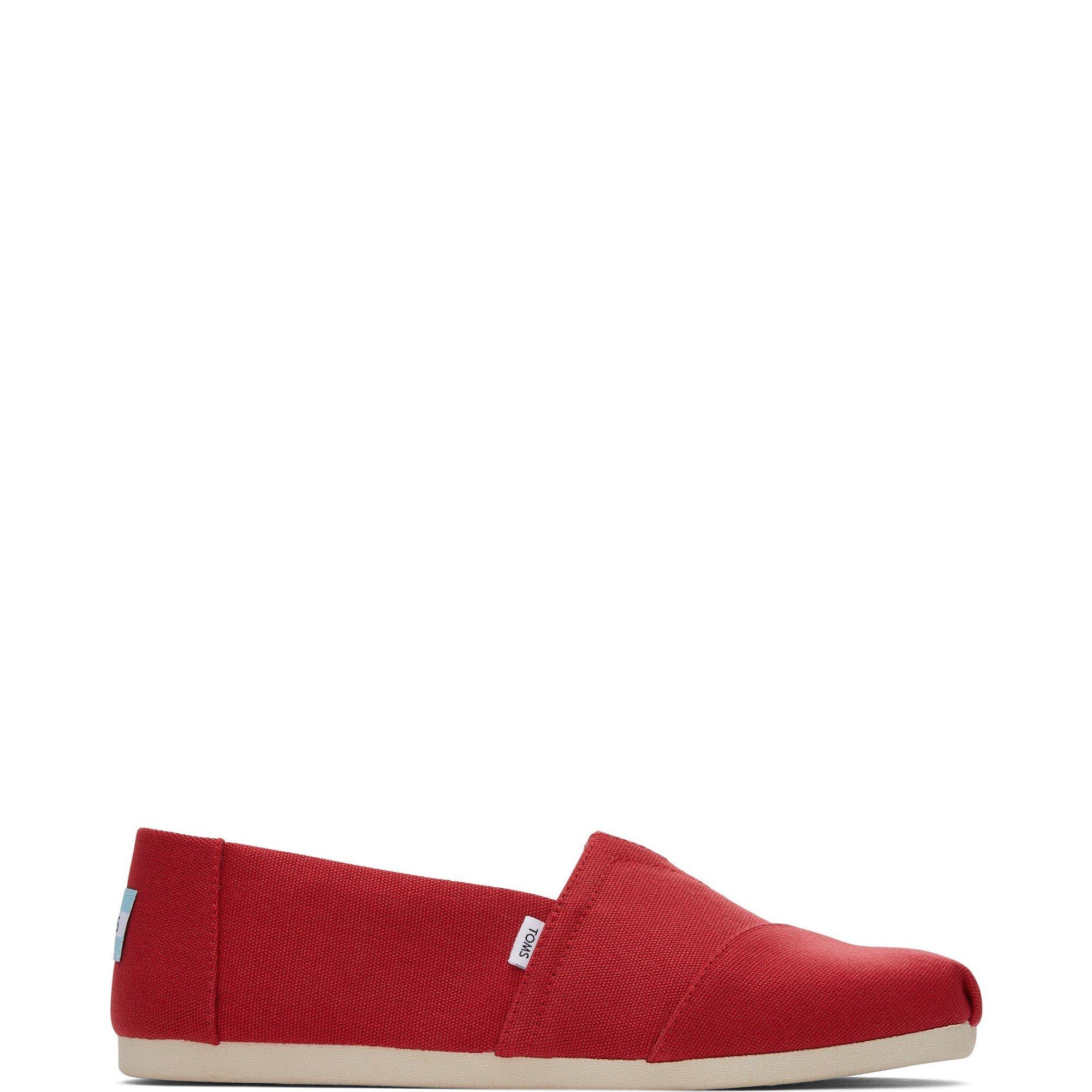 Red - Toms - Alpargata Shoes - 1