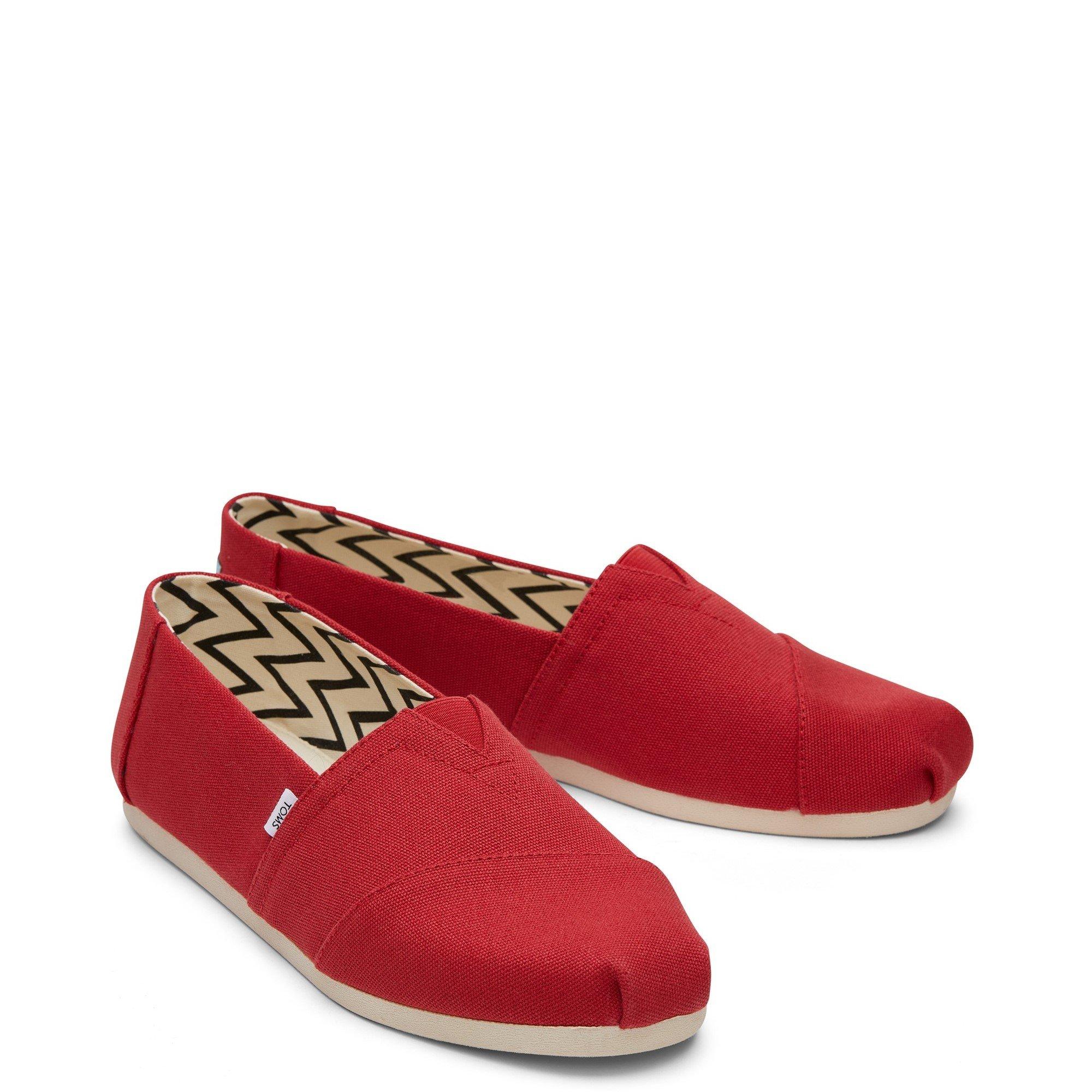 Red - Toms - Alpargata Shoes - 2