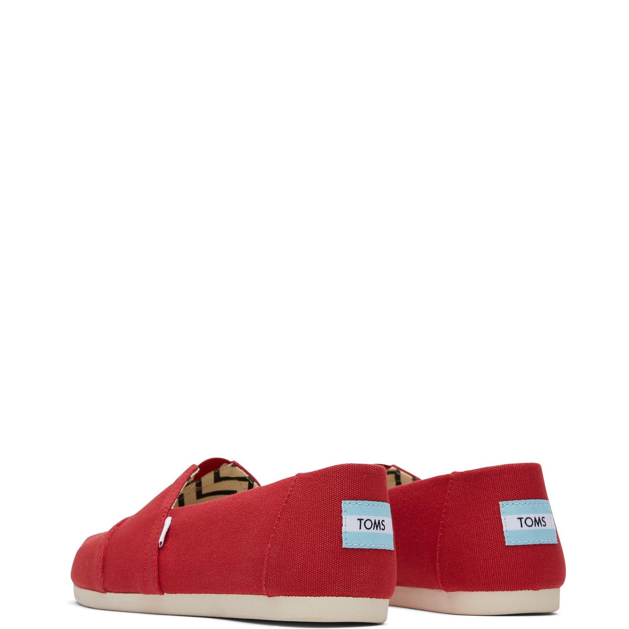 Red - Toms - Alpargata Shoes - 3