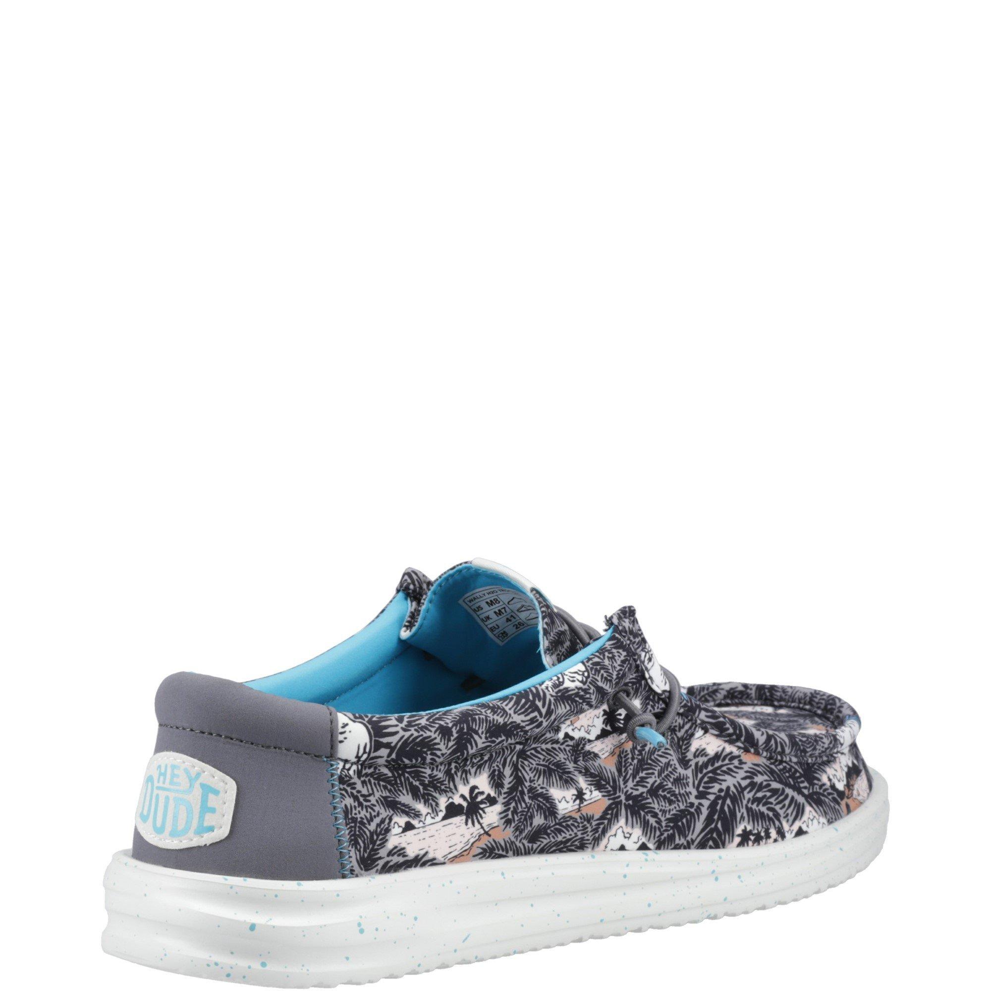 Black - HEYDUDE - Wally H2O Tropical Shoe - 3