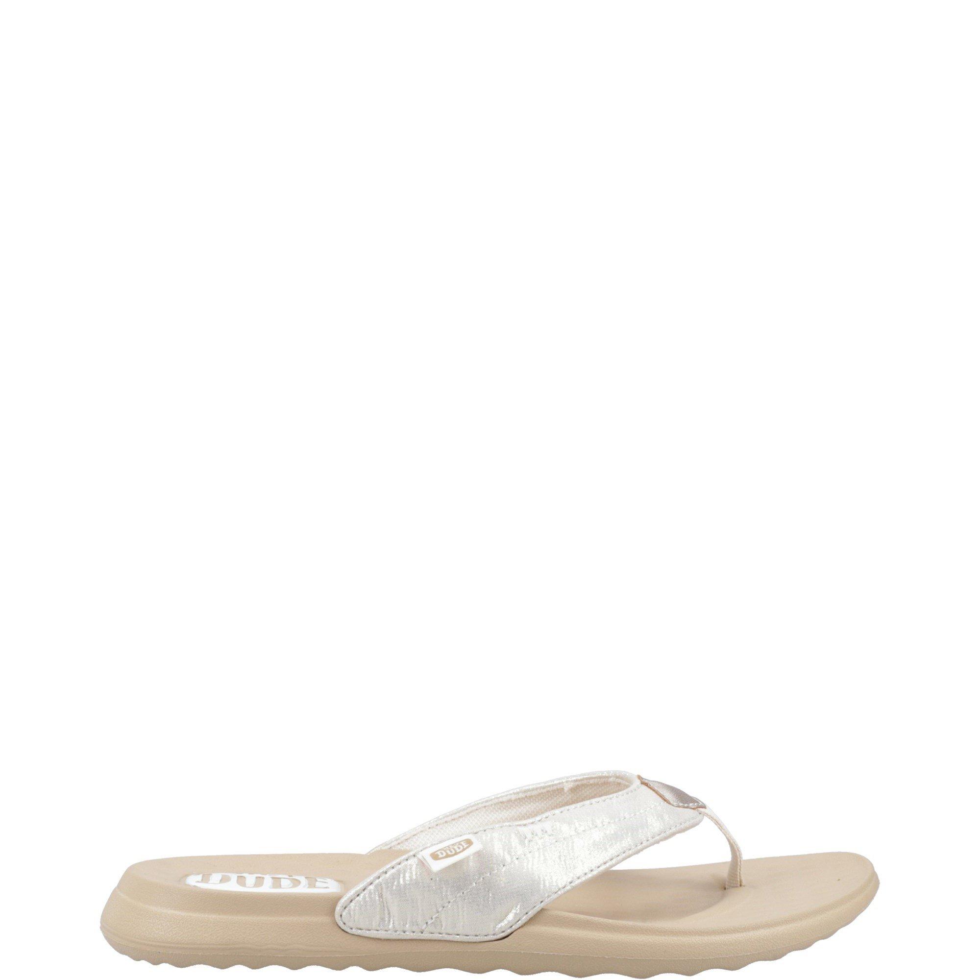 Gold - HEYDUDE - Christi Flip Classic Sandal - 1