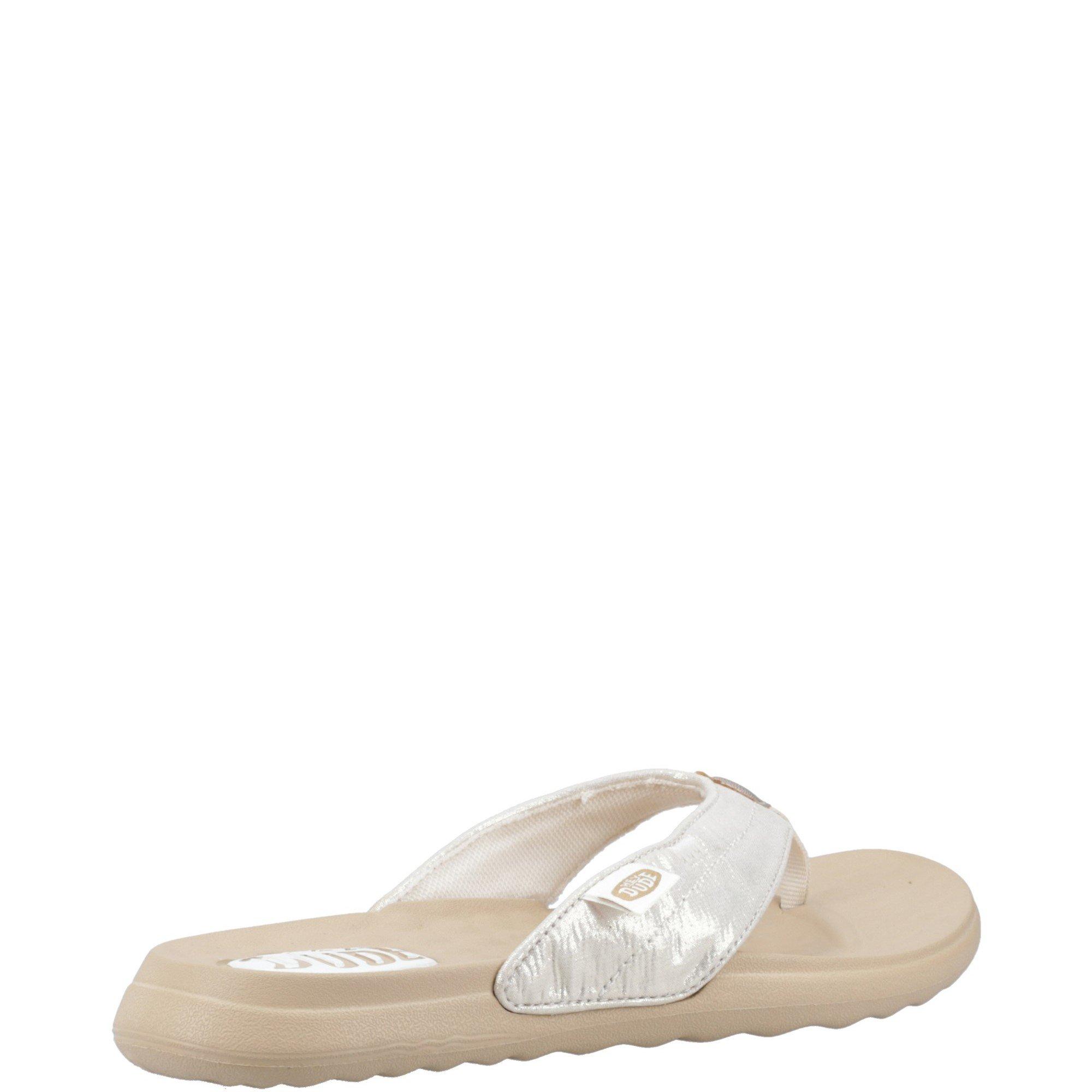 Gold - HEYDUDE - Christi Flip Classic Sandal - 3