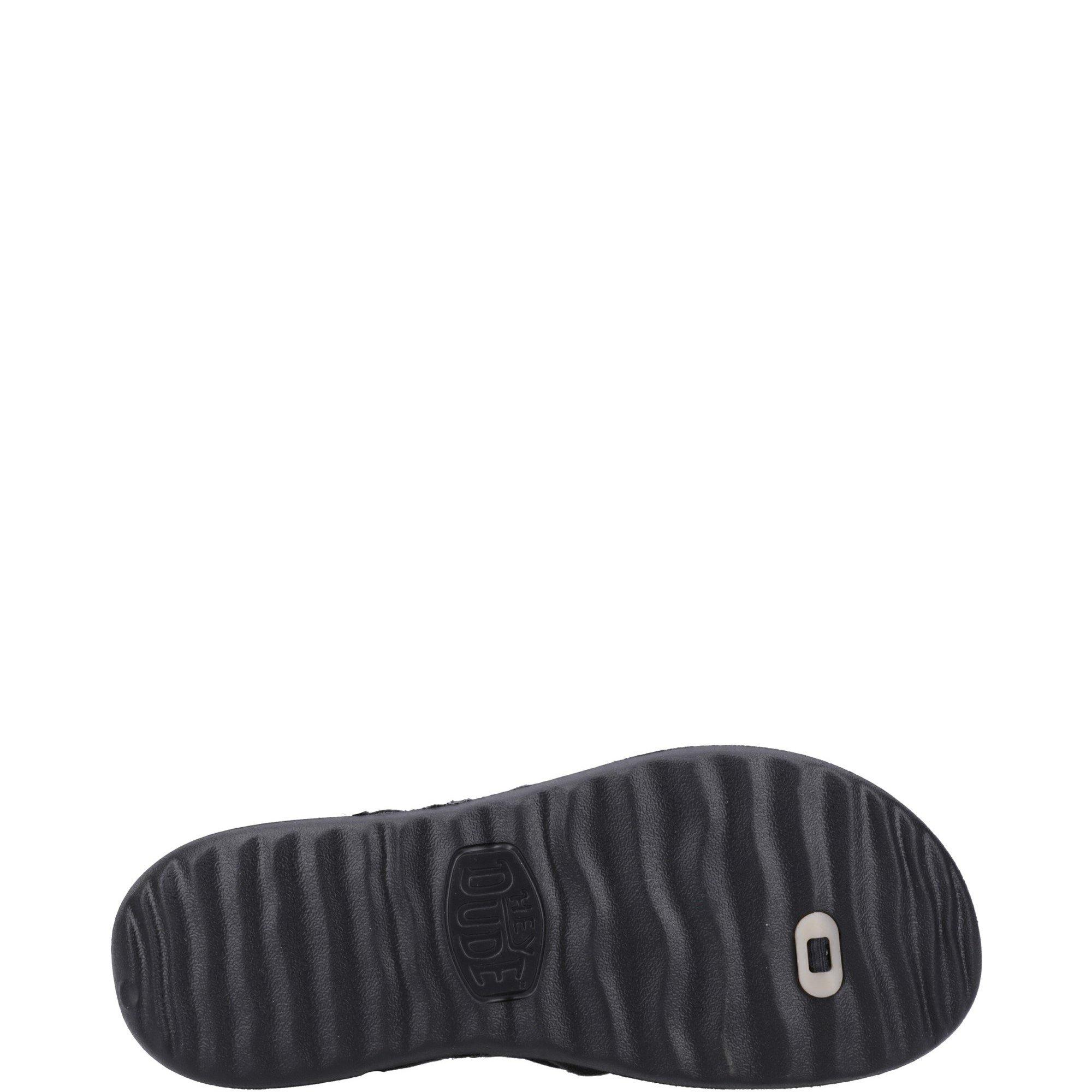 Black - HEYDUDE - Myers Flip Sport Mode Sandal - 4