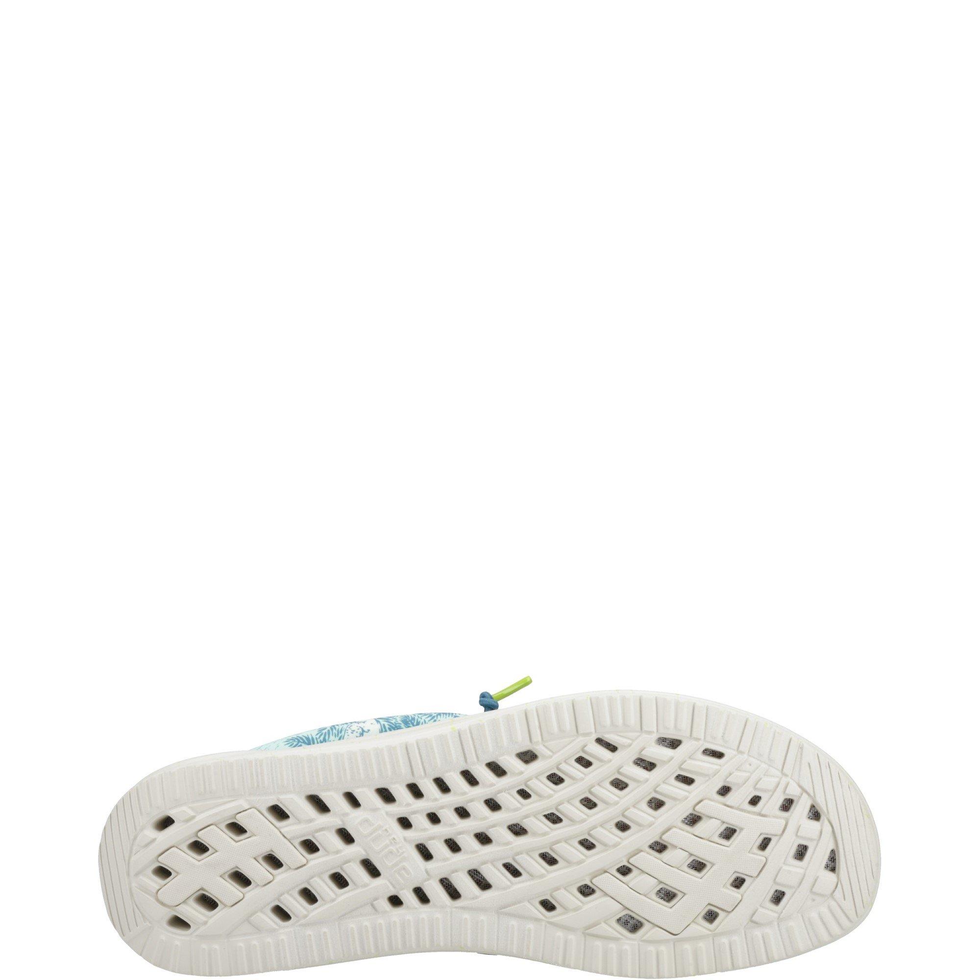 Blue - HEYDUDE - Wally H2O Tropical Shoe - 4