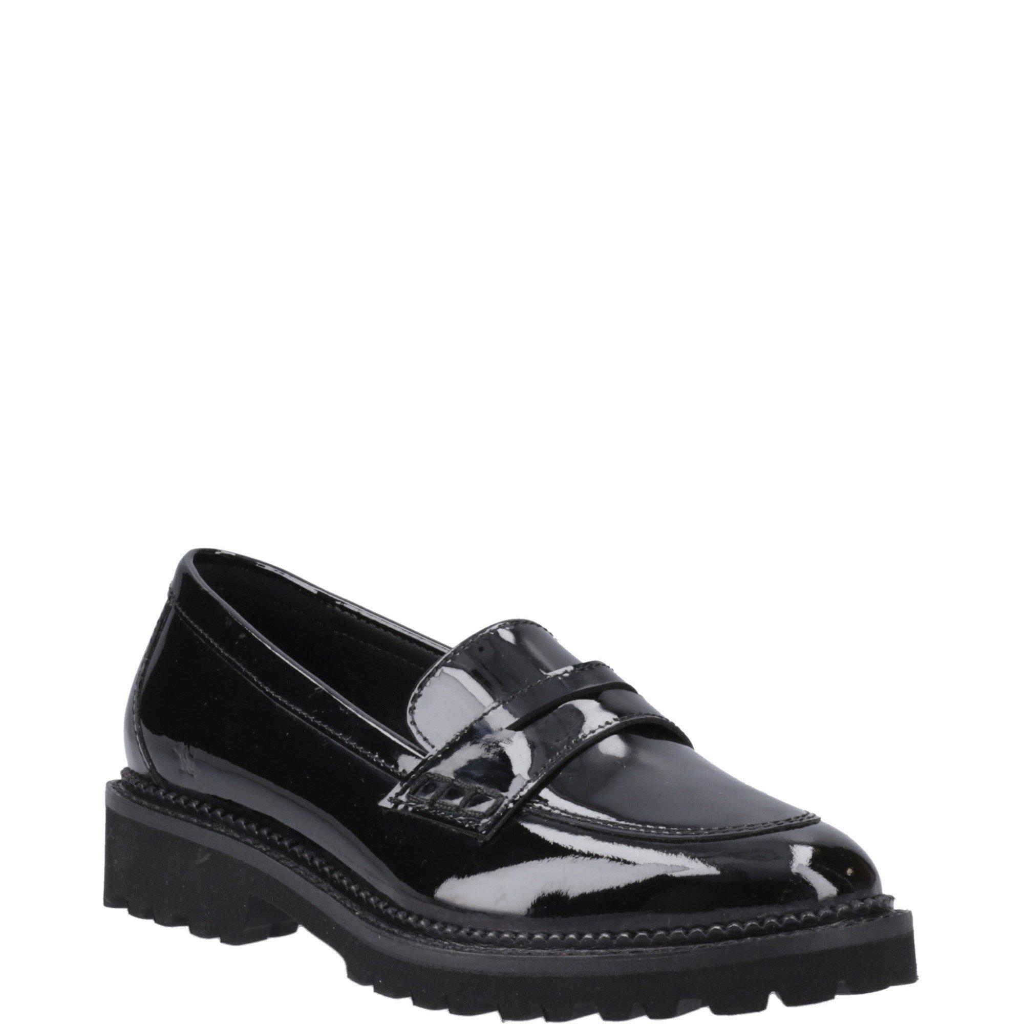Black - Hush Puppies - Grazia Loafer Patent Snr - 2