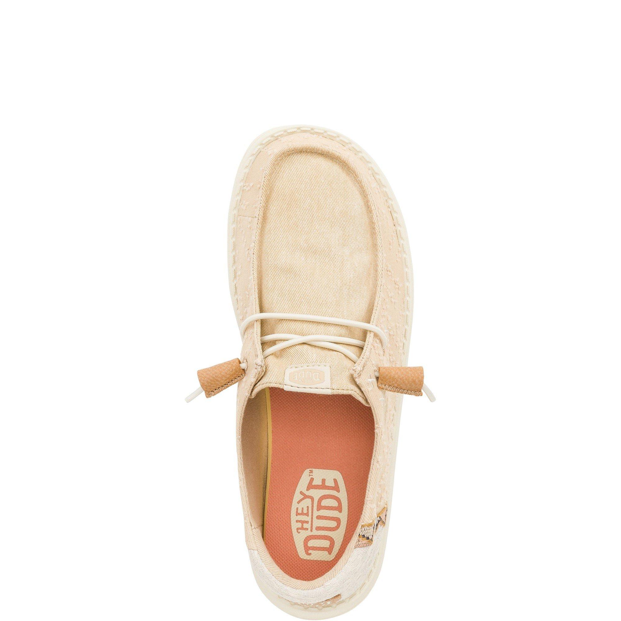 Tan - HEYDUDE - Wendy Crafted Boho Shoes - 4