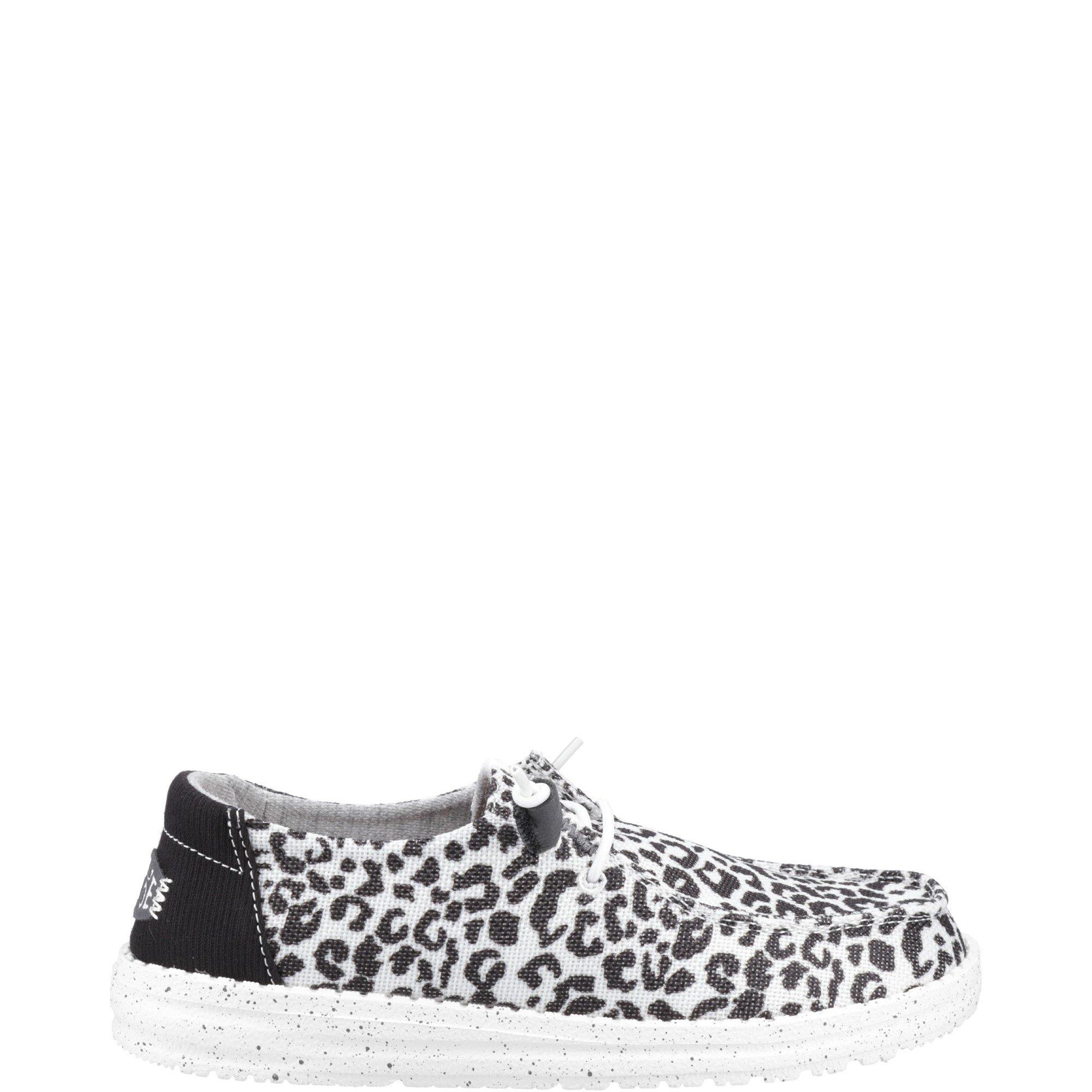 Black - HEYDUDE - Wendy Leopard Shoe - 1