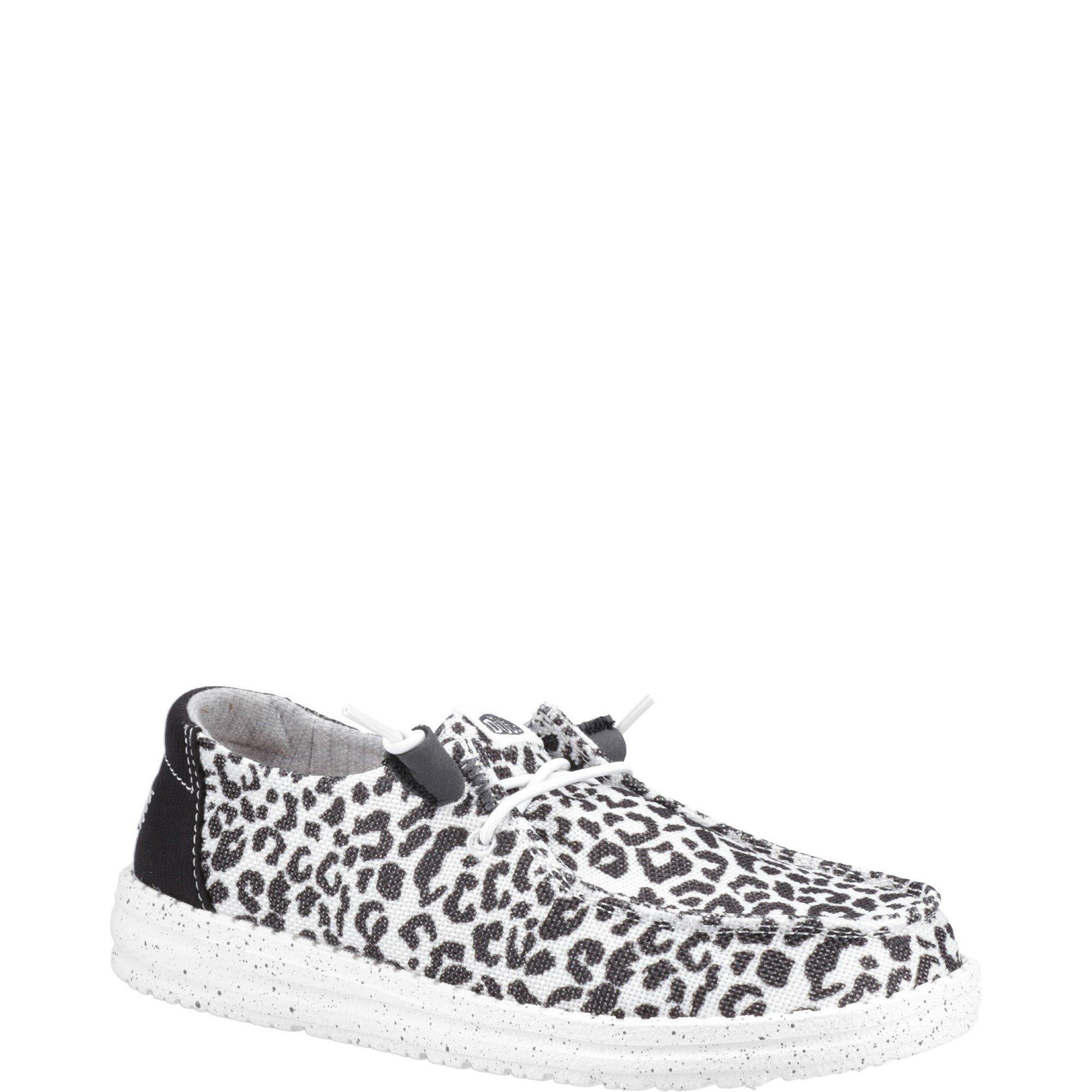 Black - HEYDUDE - Wendy Leopard Shoe - 2