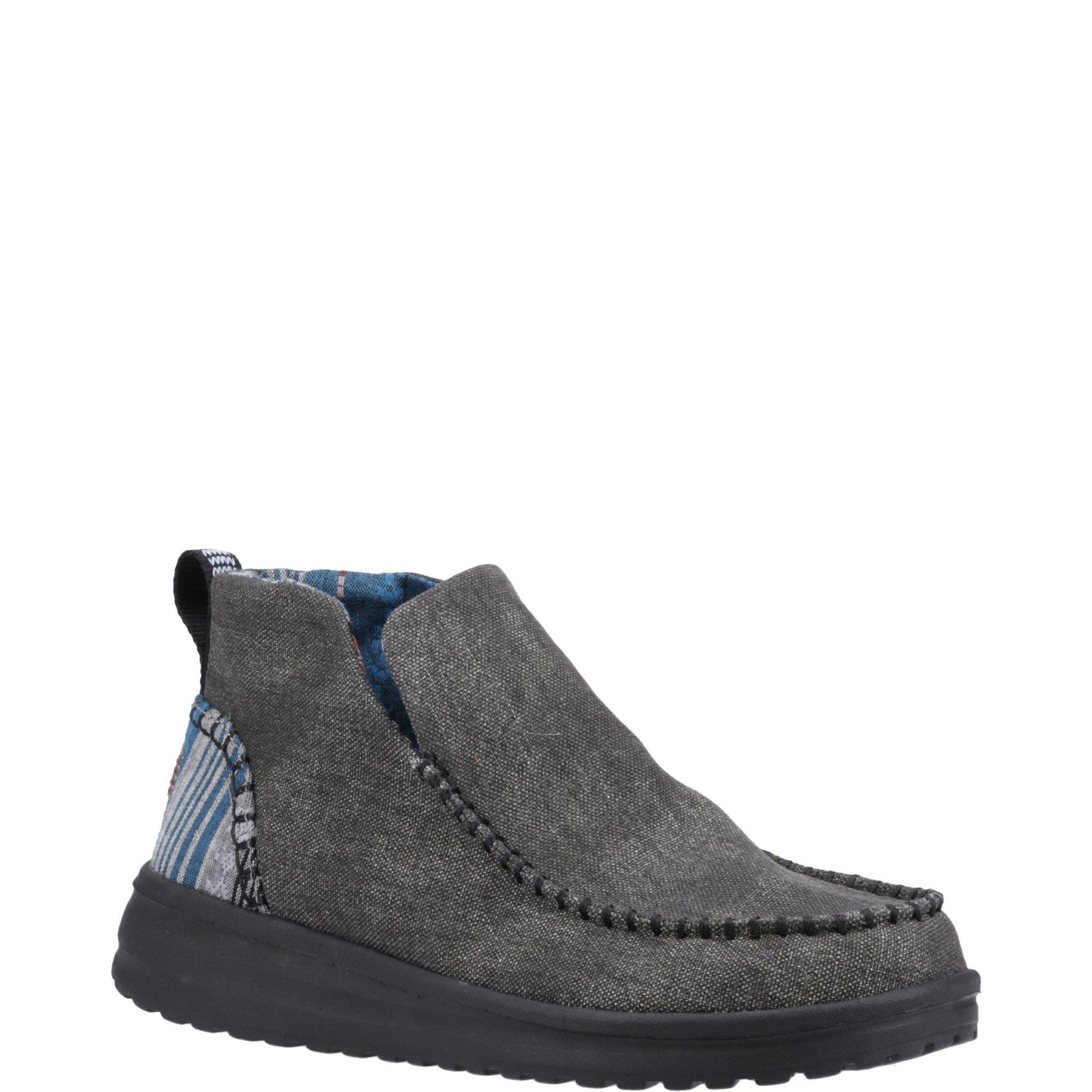 Black - HEYDUDE - Denny Heavy Canvas Boot - 2