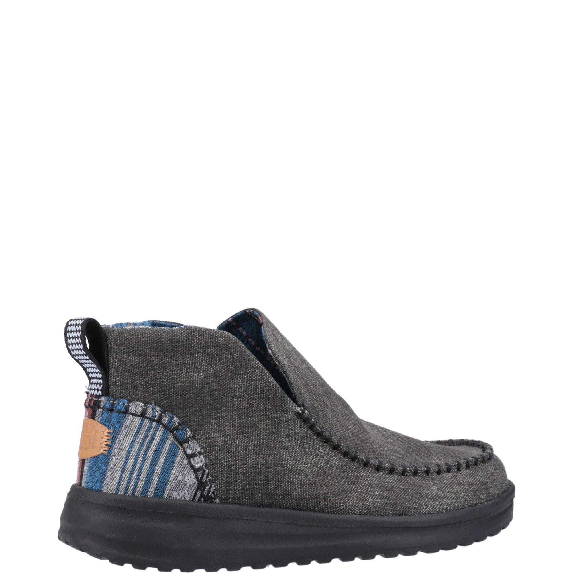 Black - HEYDUDE - Denny Heavy Canvas Boot - 3