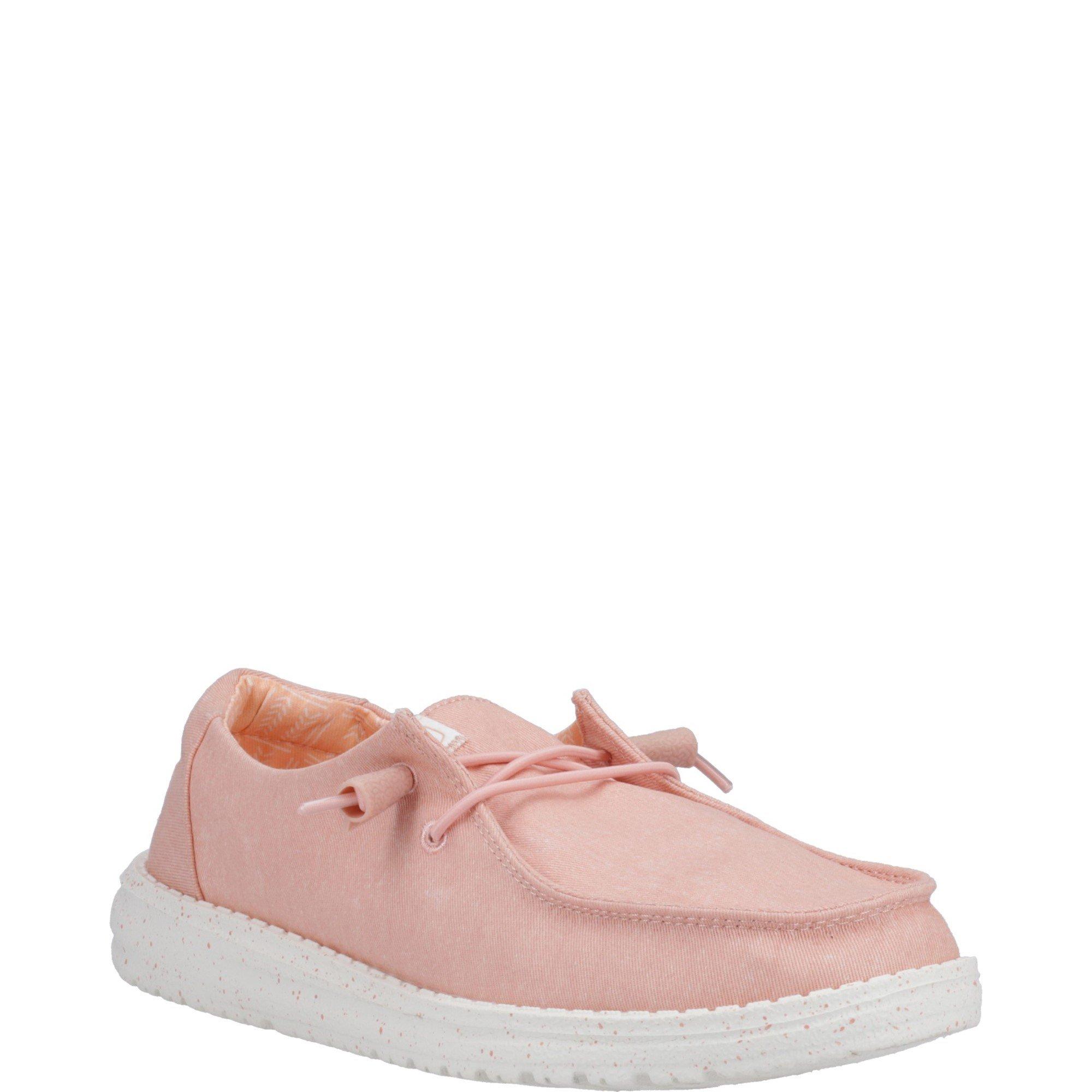 Pink - HEYDUDE - Wendy Canvas Shoe - 2