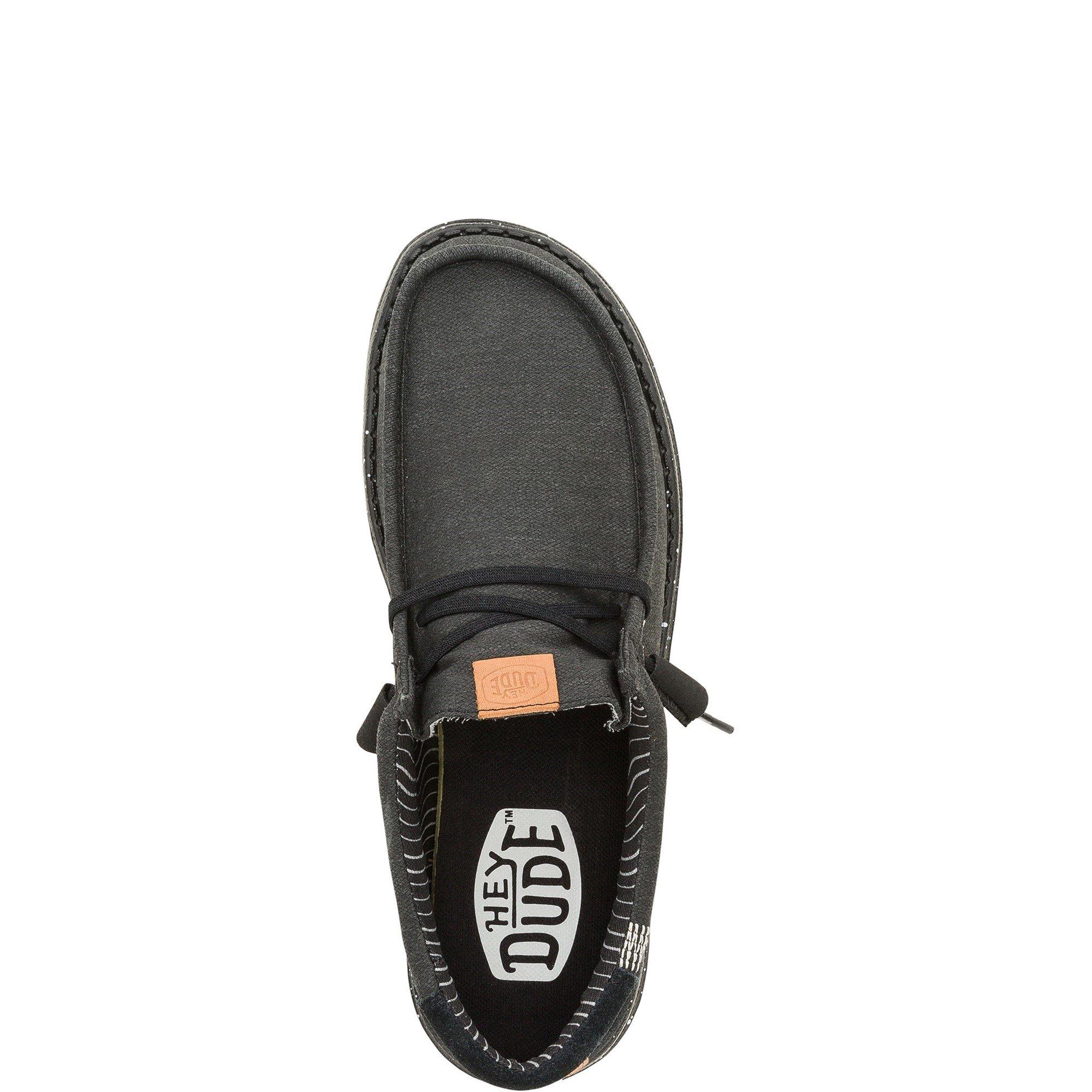 Black - HEYDUDE - Wally Elevated Basics Shoes - 3