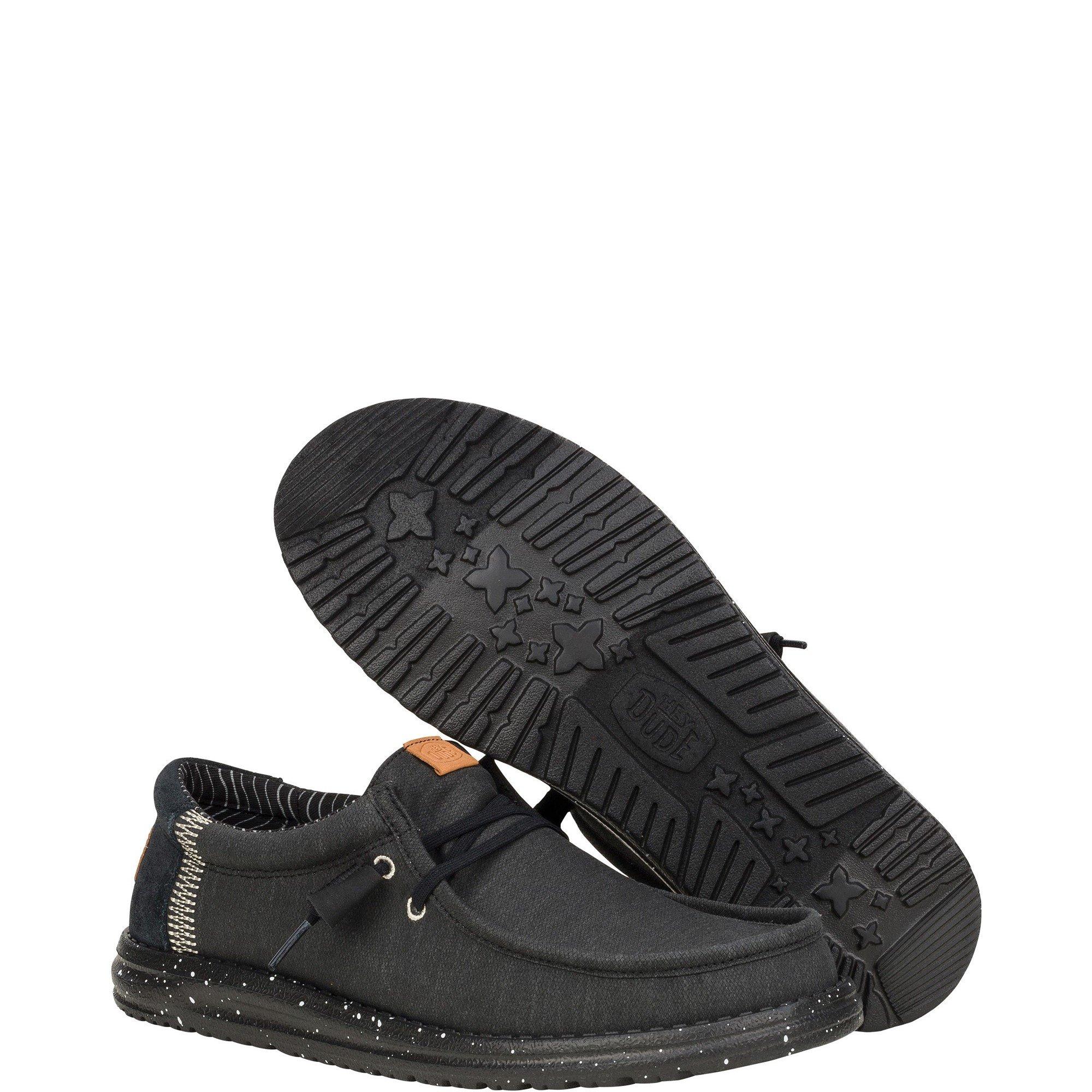 Black - HEYDUDE - Wally Elevated Basics Shoes - 4